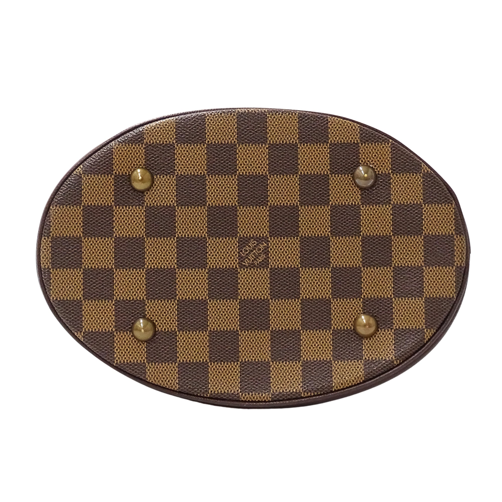 Louis Vuitton Brown Damier Canvas Galle Damier Canvas Handbag Tote Bag (Pre-Owned)