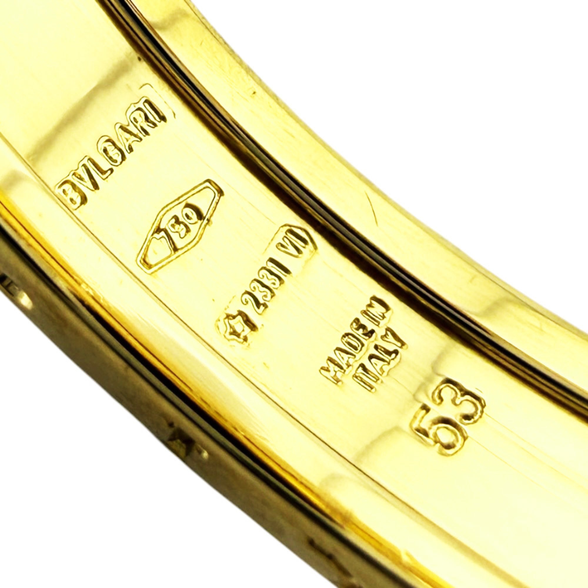 Bvlgari B.Zero1 Gold Yellow Gold (18K) Band Ring (Pre-Owned)