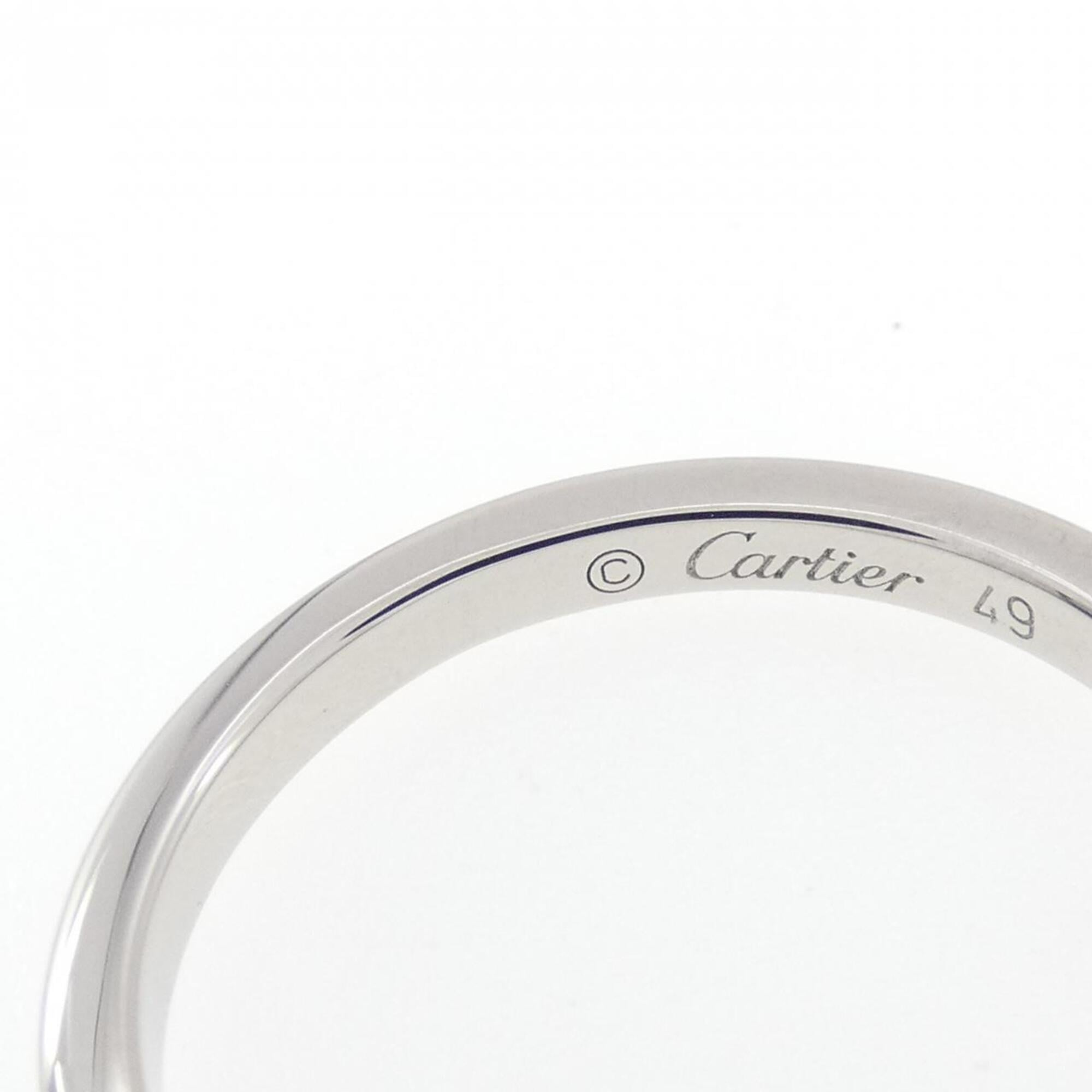 Cartier Platinum 950 Band Ring (Pre-Owned)