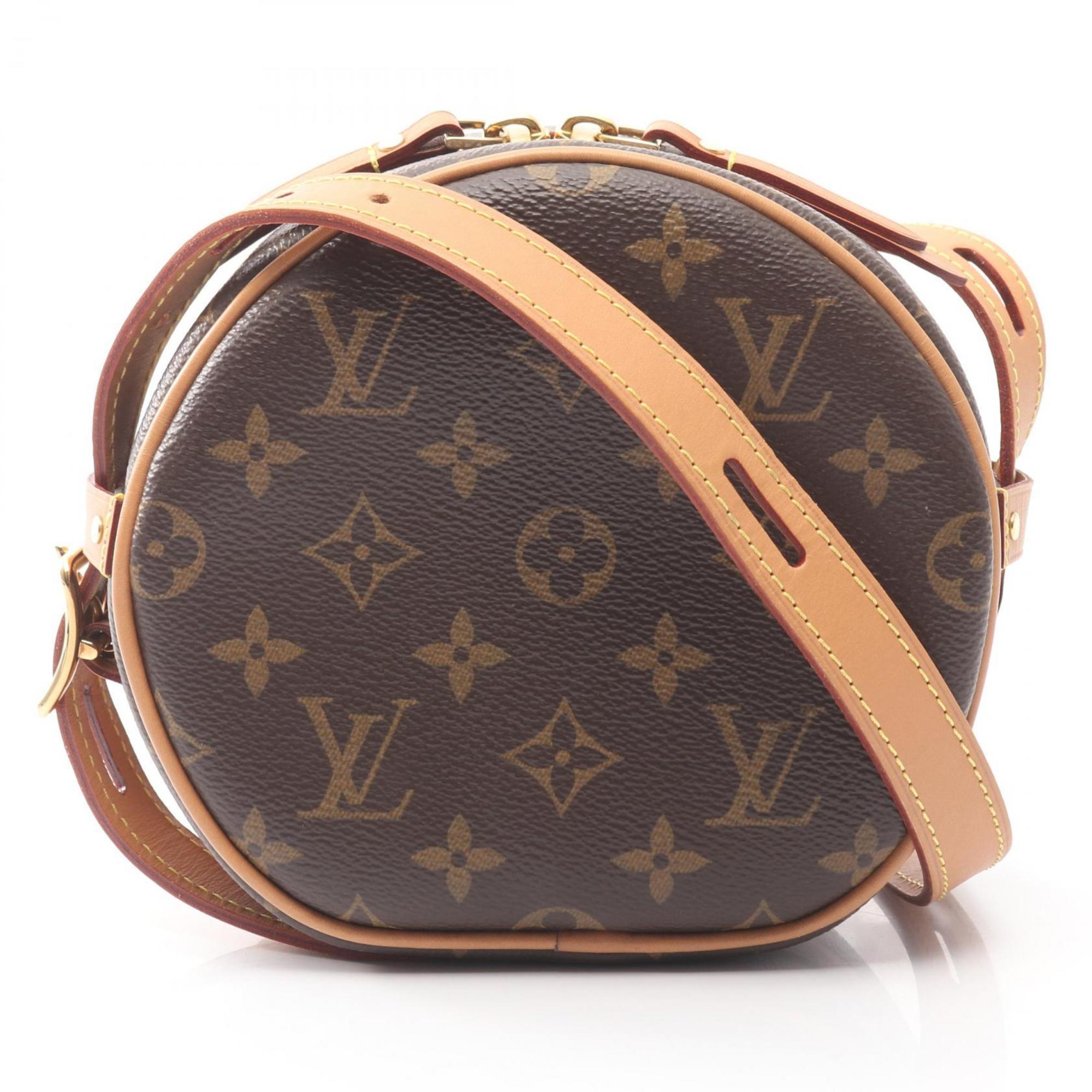 Louis Vuitton Brown Monogram Coated Canvas Handbag Shoulder Bag (Pre-Owned)