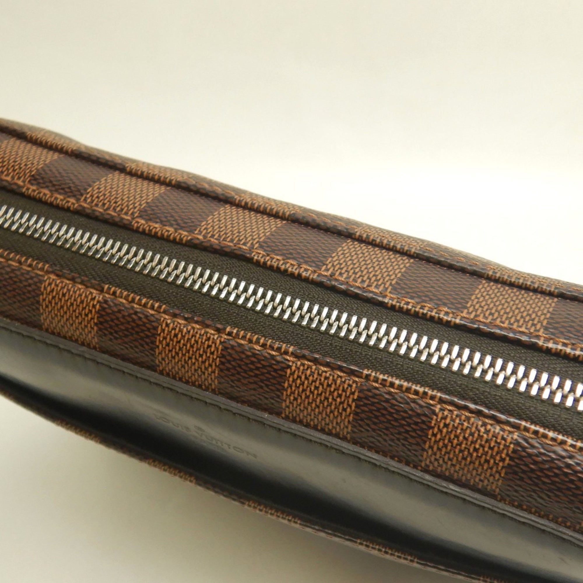 Louis Vuitton Brown Ebene Damier Canvas Shoulder Bag (Pre-Owned)