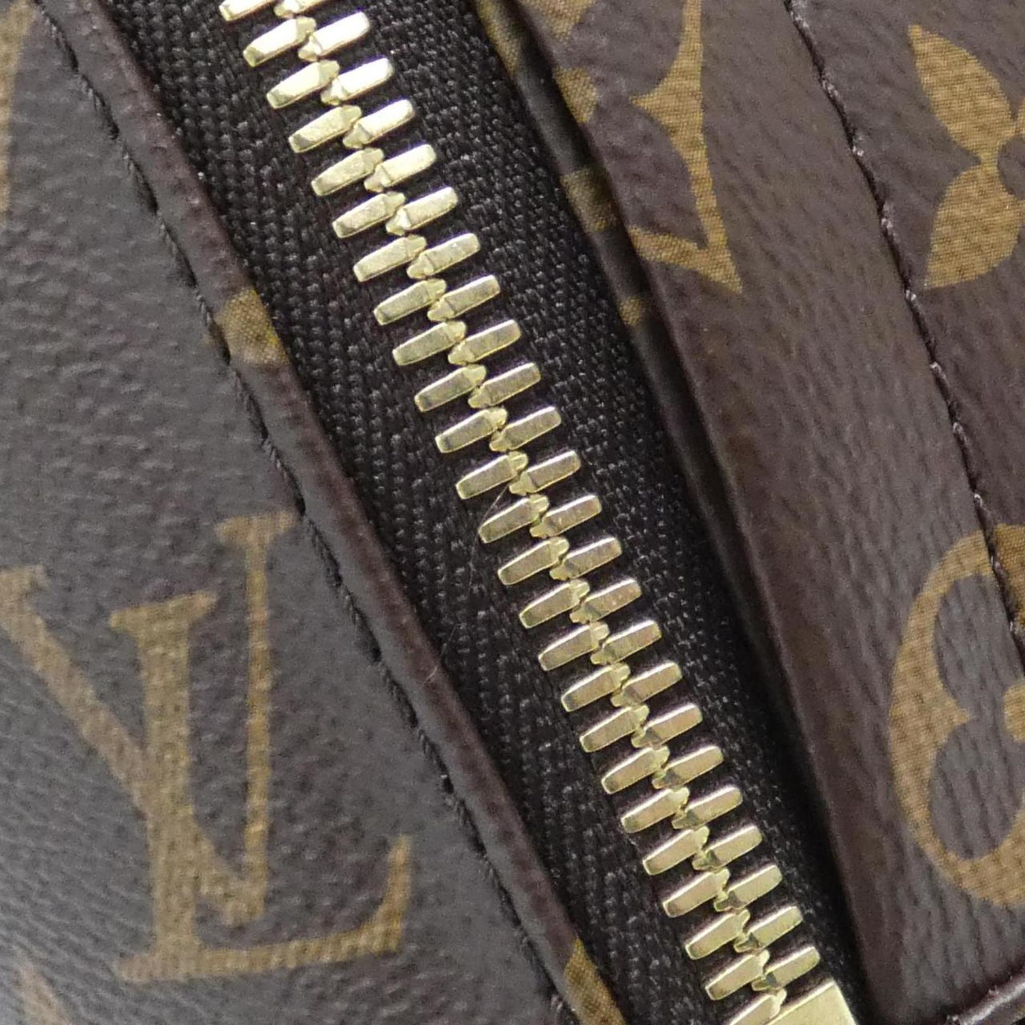 Louis Vuitton Marron Coated Canvas Backpack (Pre-Owned)