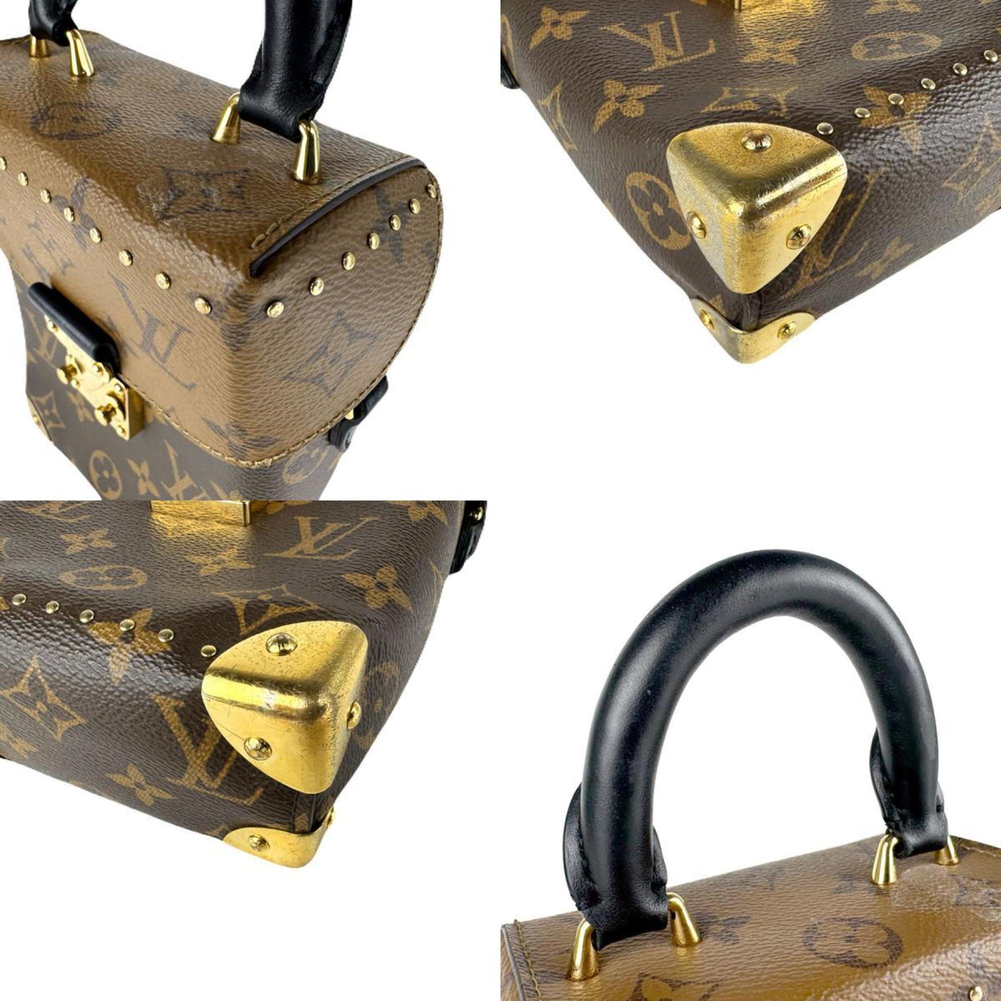 Louis Vuitton Brown Monogram Reverse Shoulder Bag (Pre-Owned)