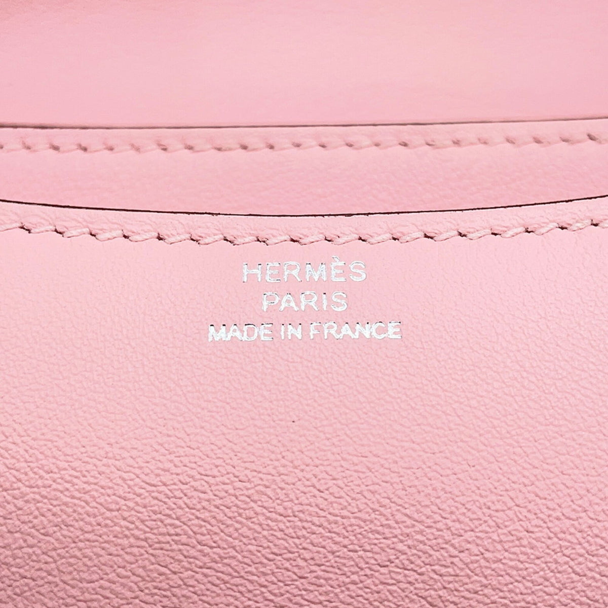 Hermes Constance Rose Sakura Swift Leather Handbag Shoulder Bag (Pre-Owned)