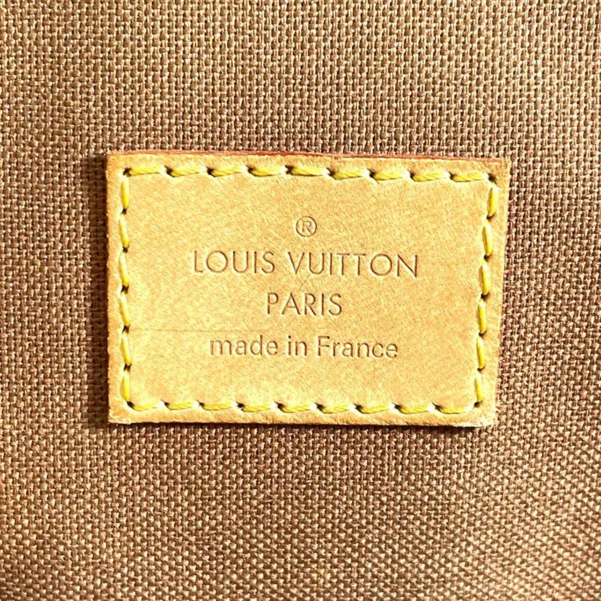 Louis Vuitton Brown Monogram Canvas Tote Bag (Pre-Owned)
