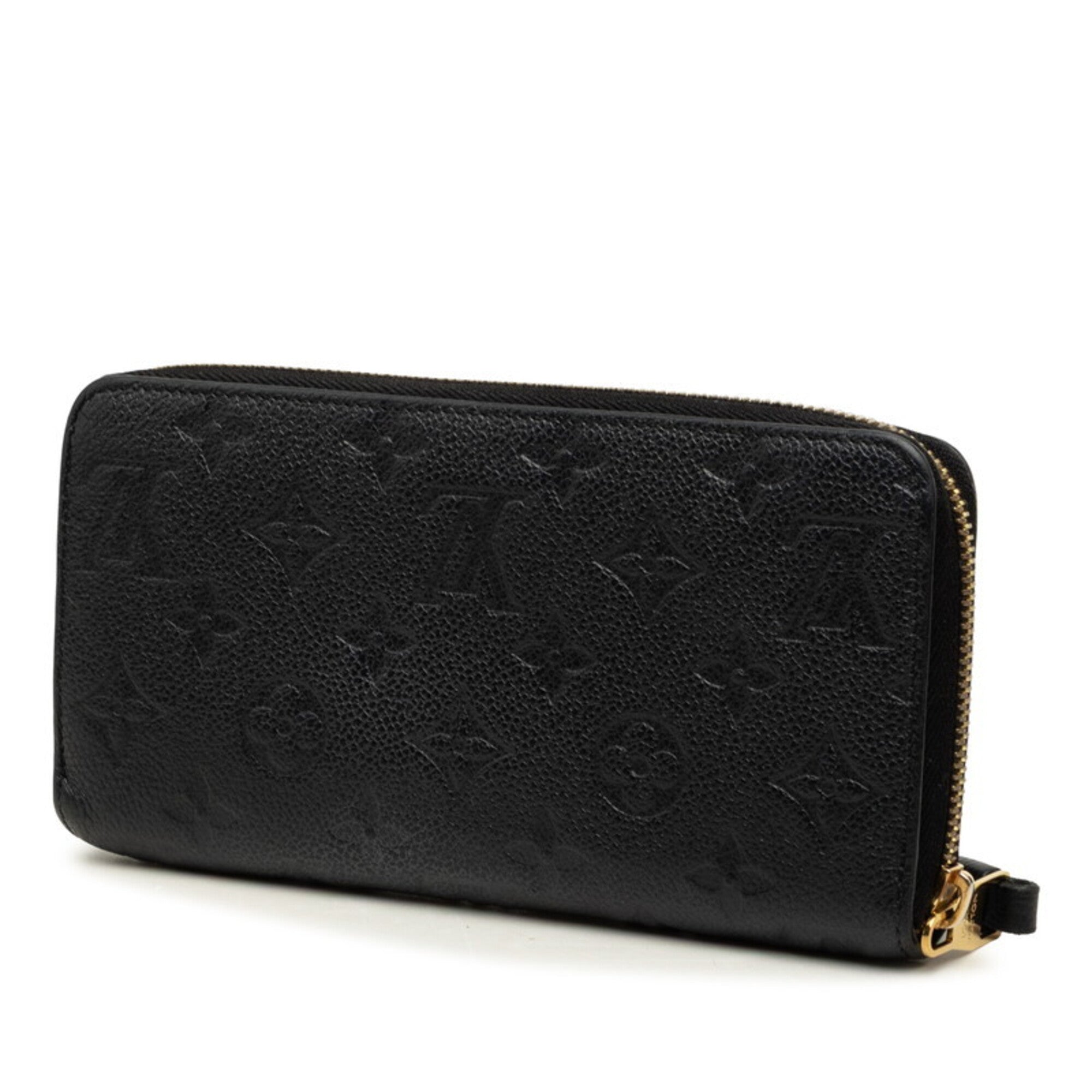 Louis Vuitton Black Monogram Noir Leather Coin Purse/Coin Case (Pre-Owned)