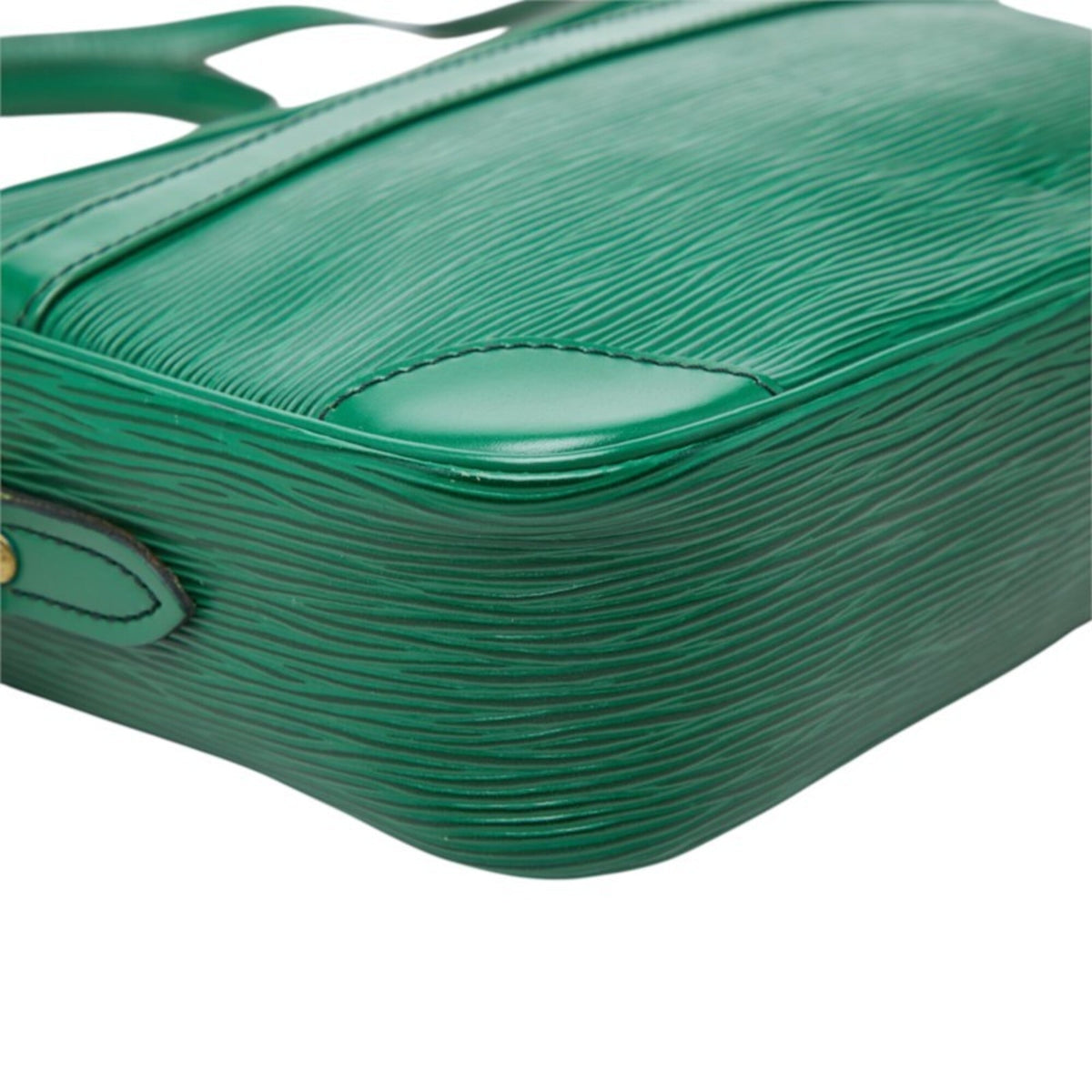 Louis Vuitton Green Leather Shoulder Bag (Pre-Owned)