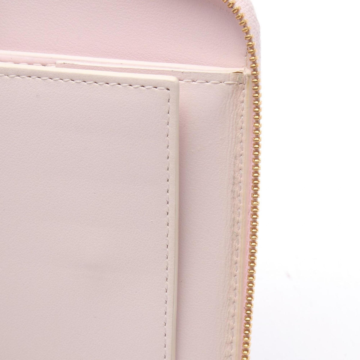 Bottega Veneta Pink Leather Wallet (Bi-Fold) (Pre-Owned)