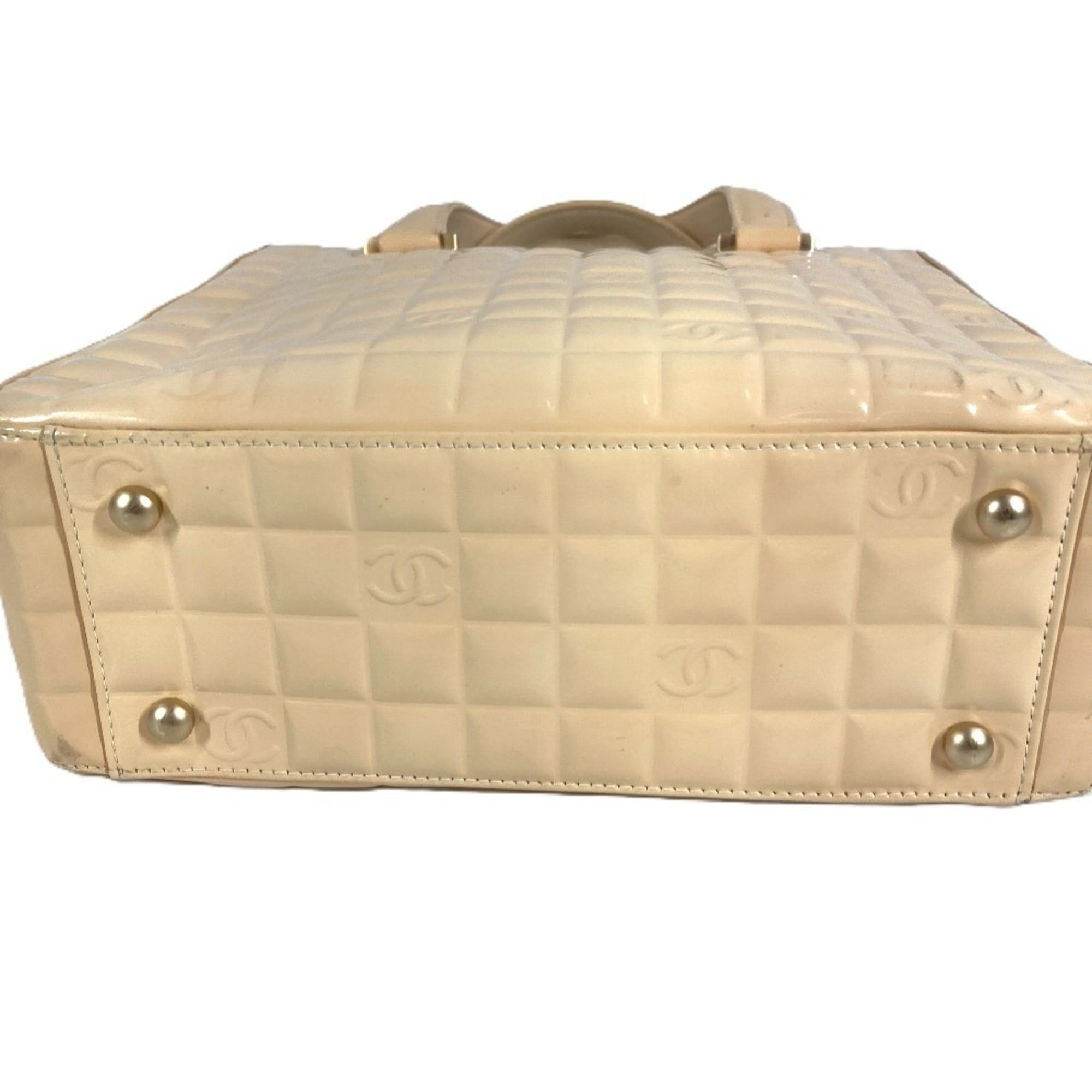 Chanel Beige Handbag Tote Bag (Pre-Owned)