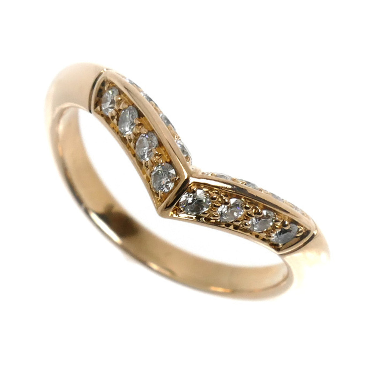 Louis Vuitton Pink Gold (18K) Band Ring (Pre-Owned)