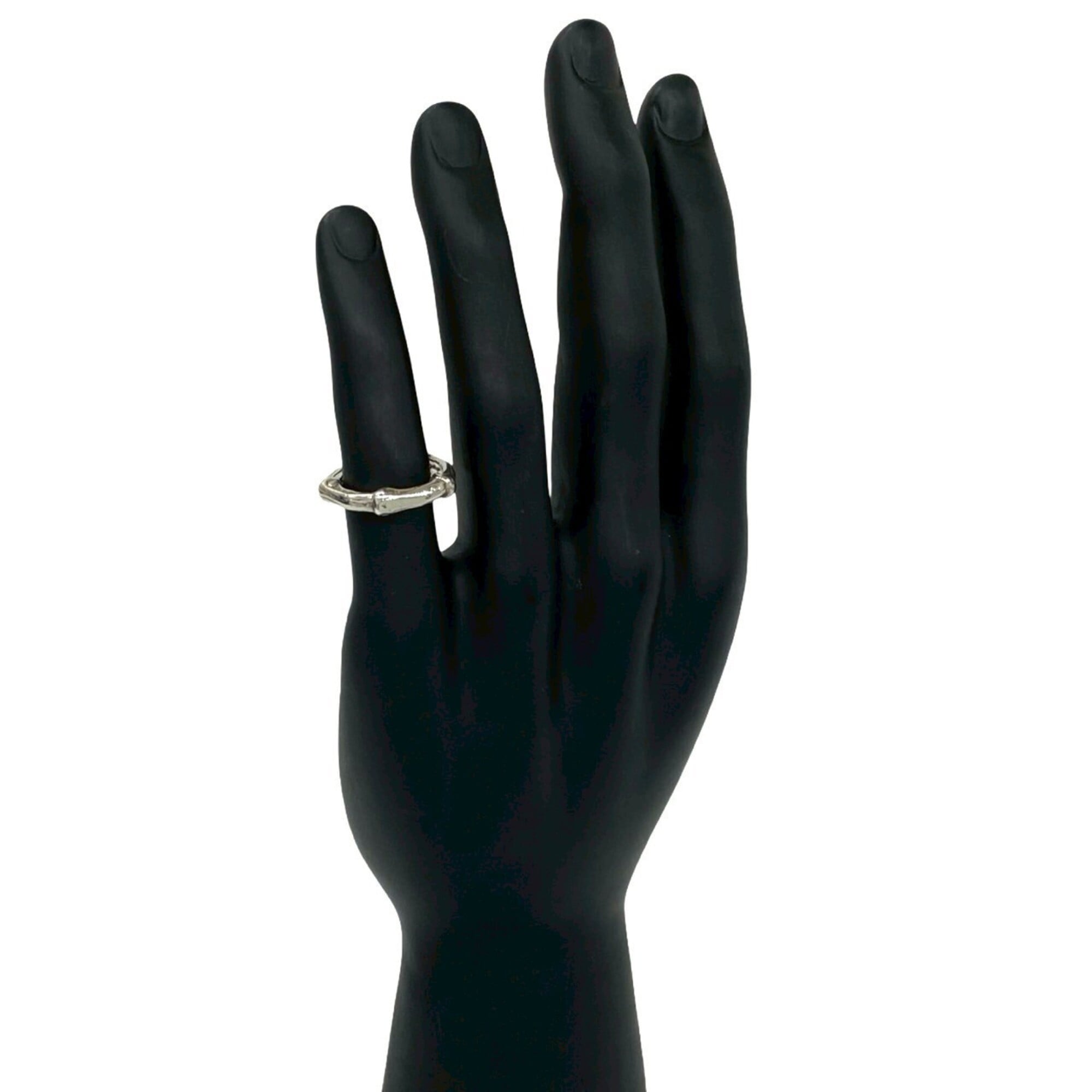 Tiffany Silver Silver 925 Band Ring (Pre-Owned)
