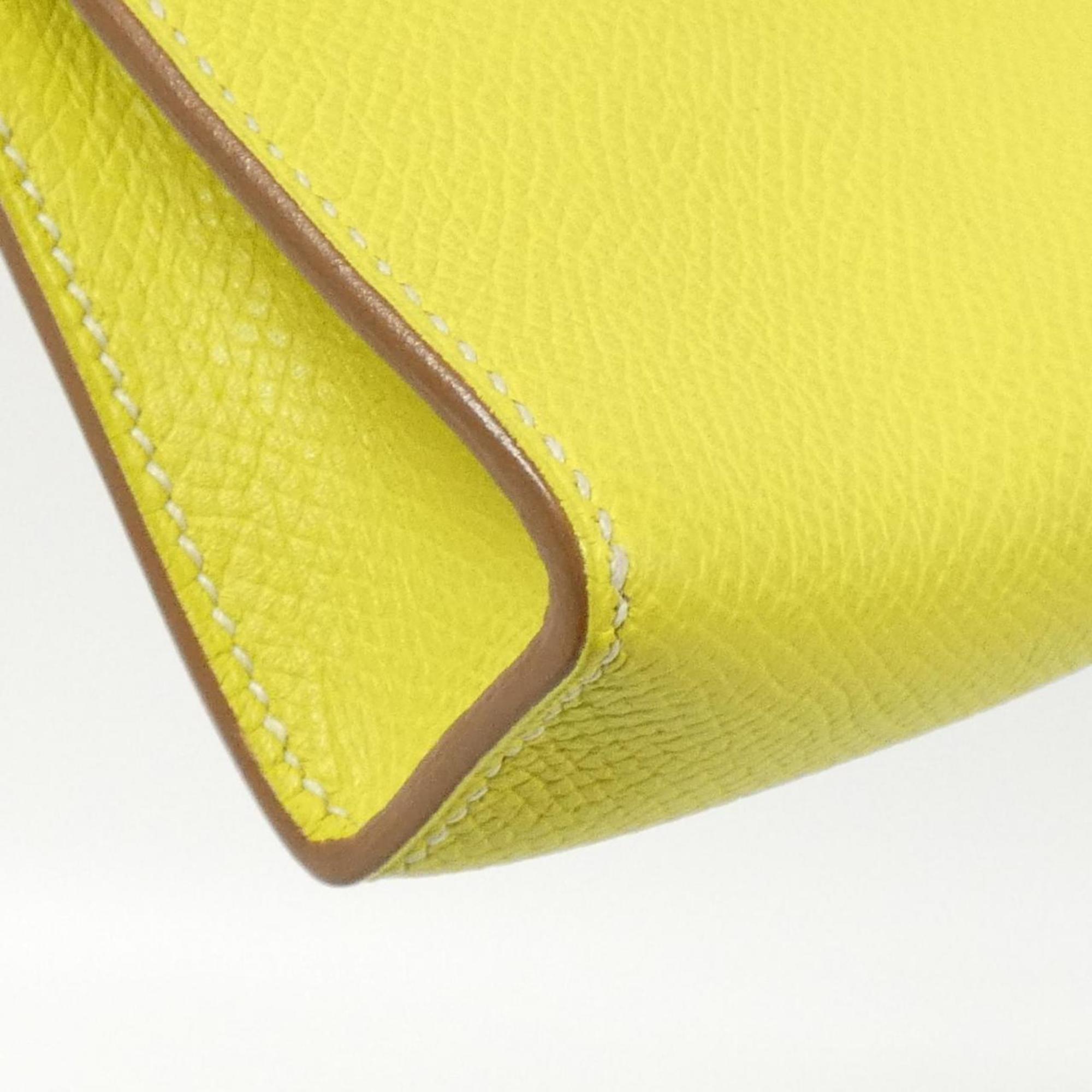Hermes Kelly Lime Epsom Leather Handbag (Pre-Owned)