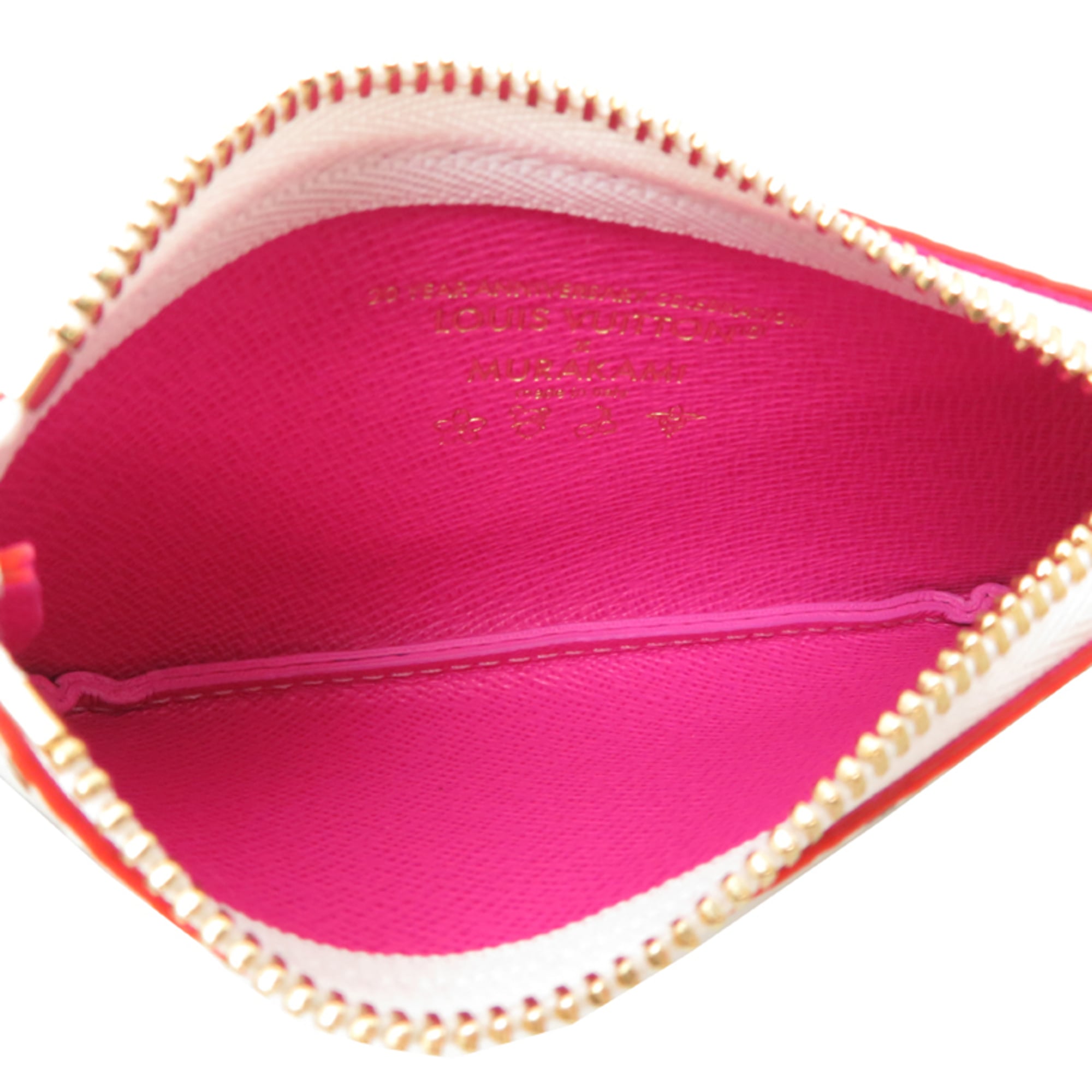 Louis Vuitton White Monogram Multicolore Pouch (Pre-Owned)