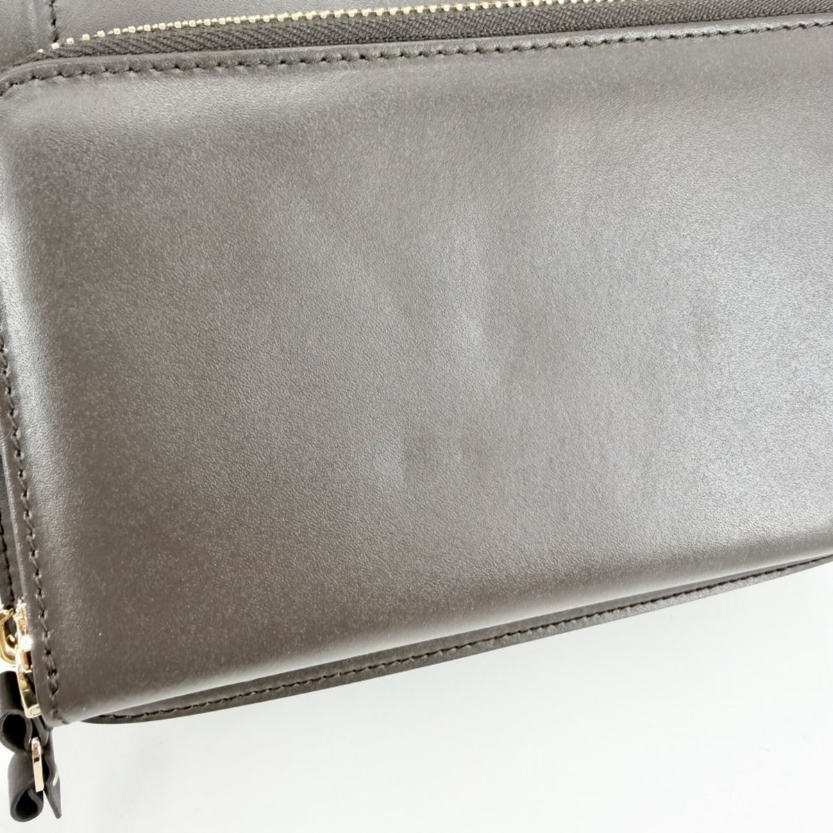 Salvatore Ferragamo Brown Leather Shoulder Bag (Pre-Owned)