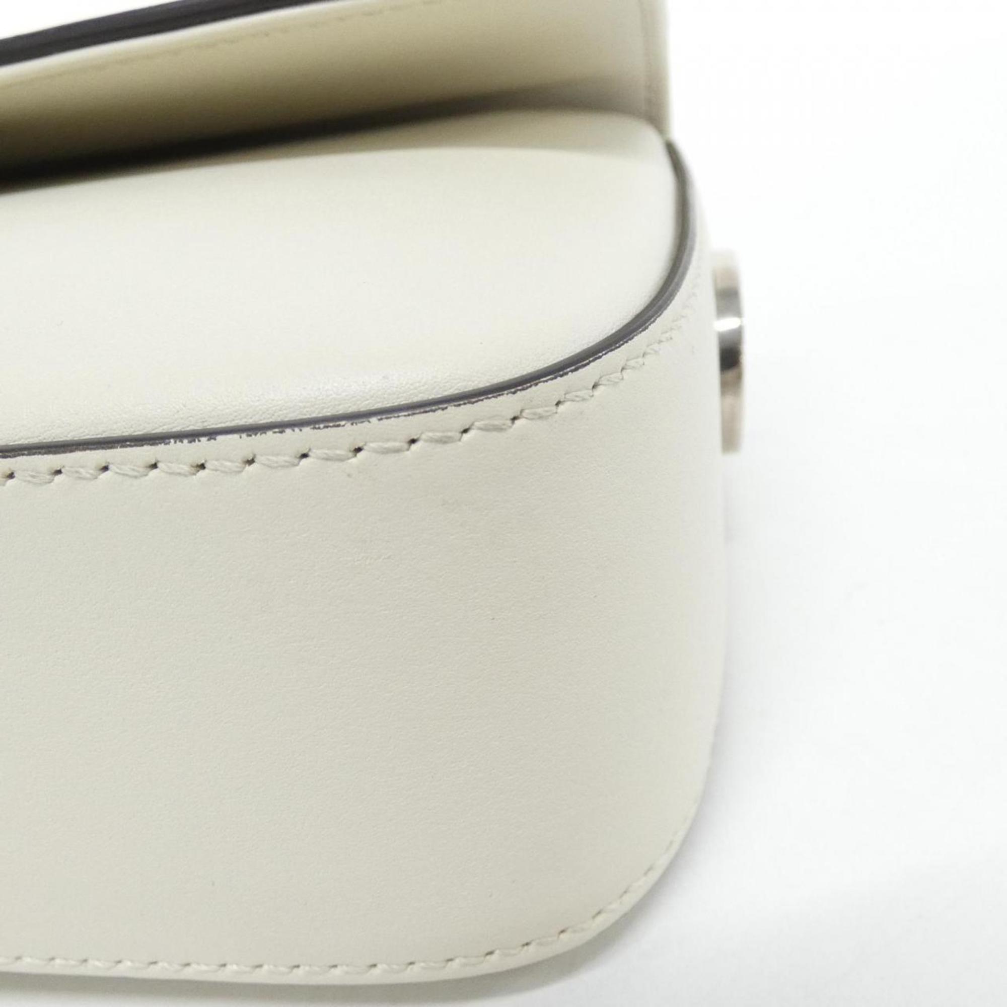 Gucci White Leather Handbag (Pre-Owned)