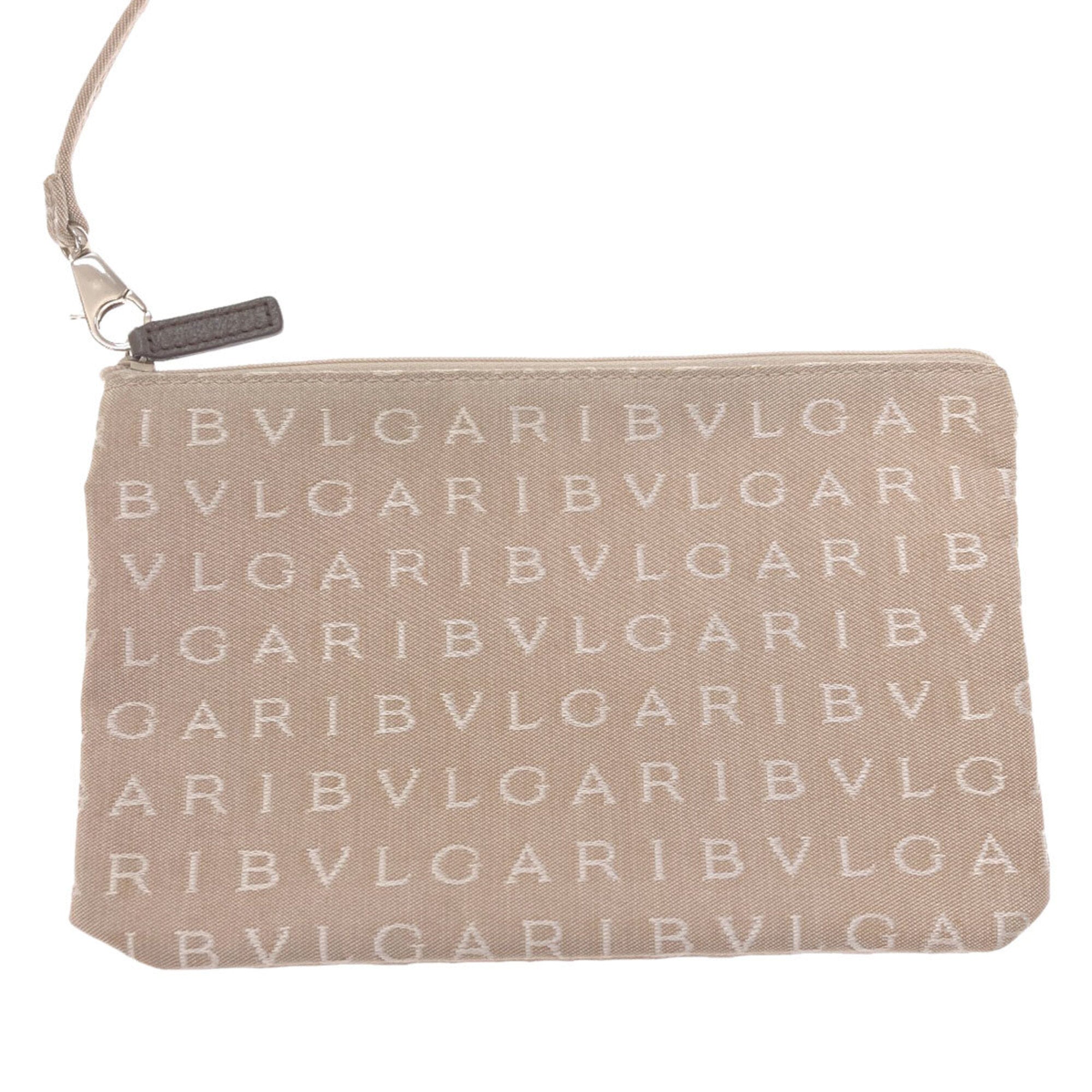Bvlgari Beige Canvas Tote Bag (Pre-Owned)