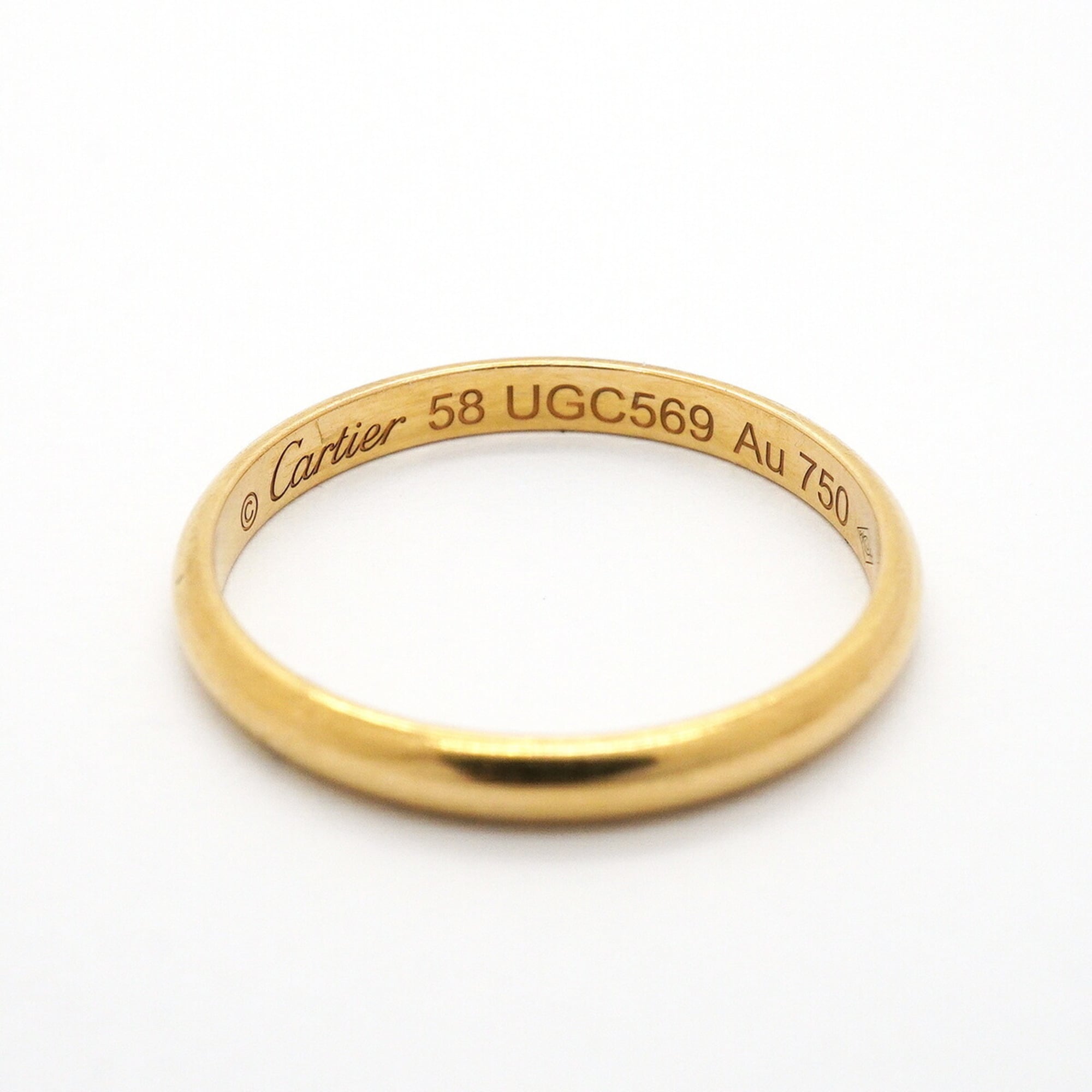 Cartier Yellow Gold (18K) Band Ring (Pre-Owned)