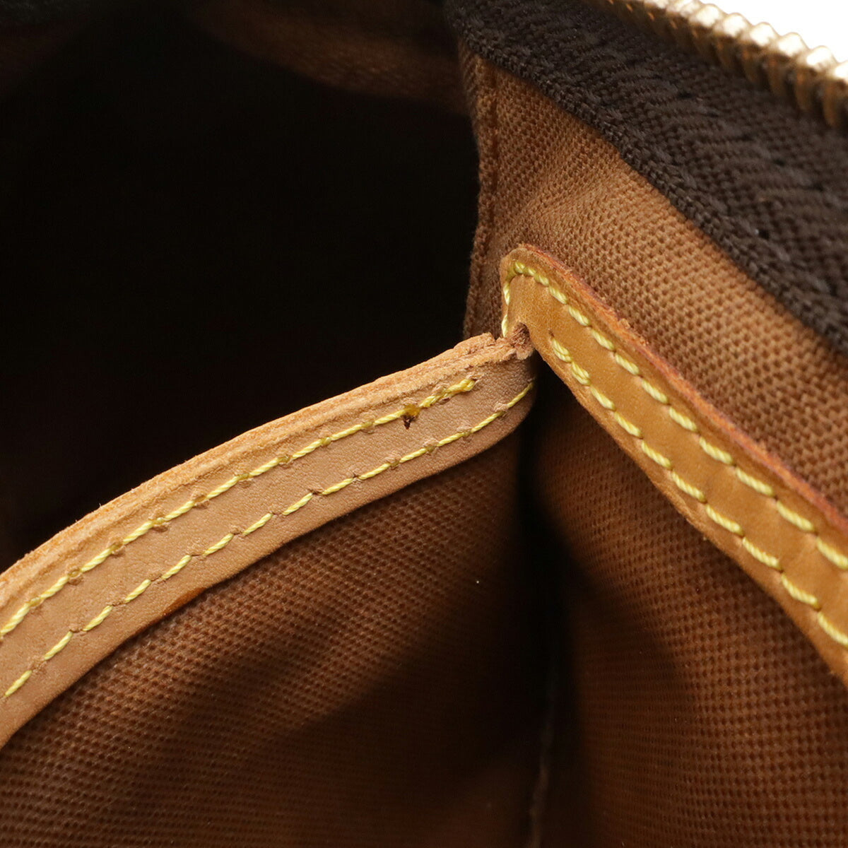 Louis Vuitton Brown Monogram Canvas Pvc Coated Canvas Handbag (Pre-Owned)