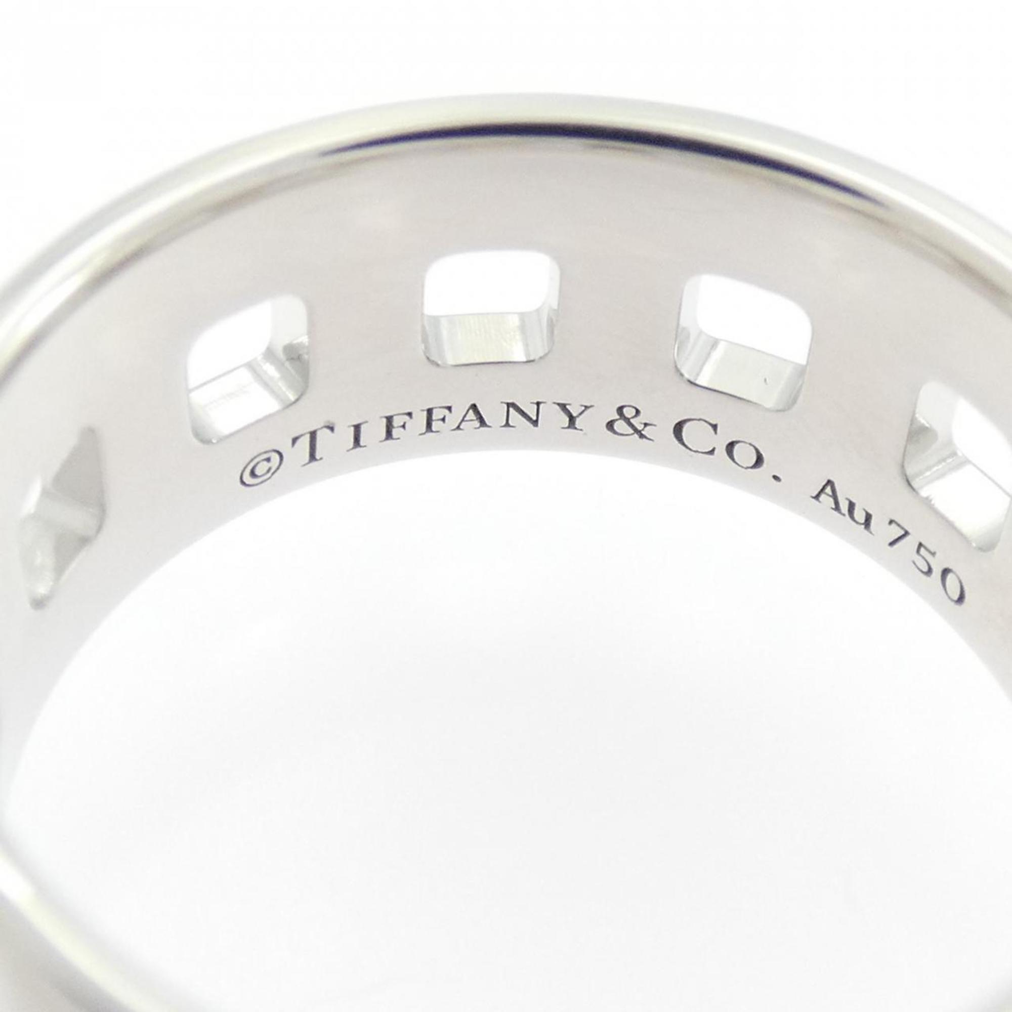 Tiffany White Gold (18K) Band Ring (Pre-Owned)