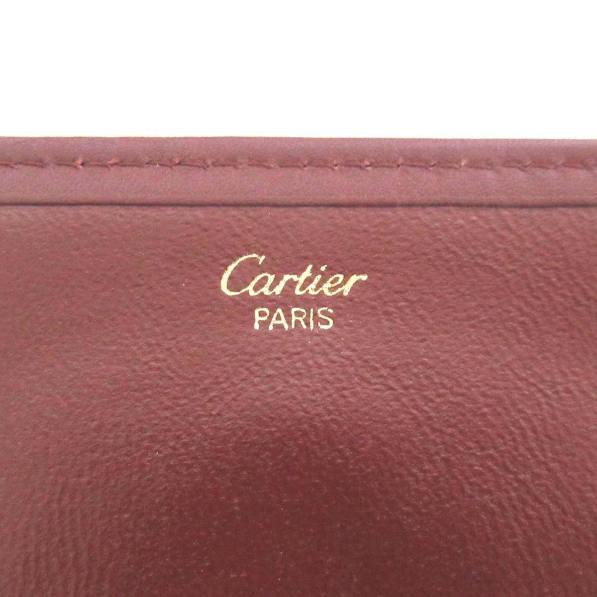 Cartier Bordeaux Long Wallet (Bi-Fold) (Pre-Owned)