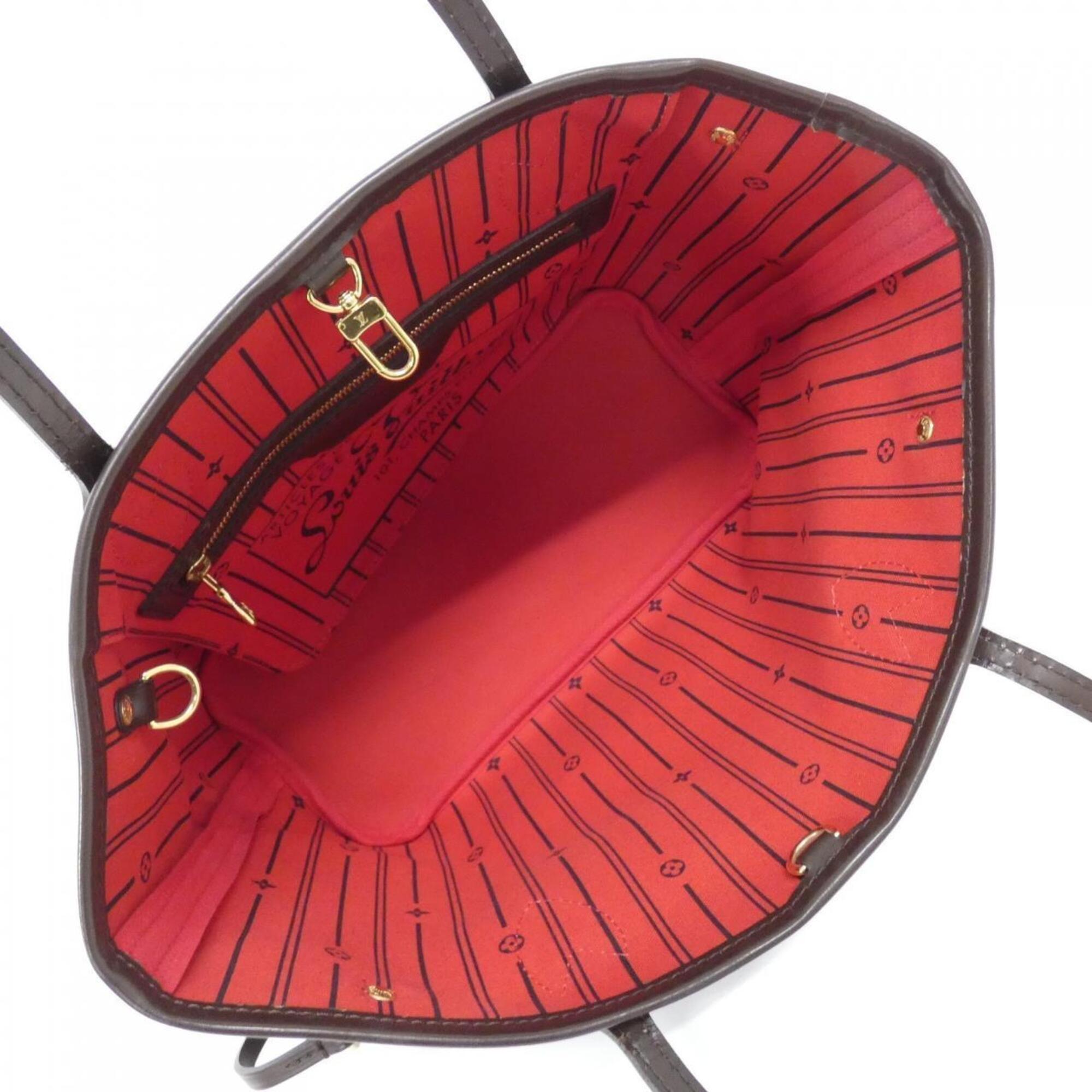 Louis Vuitton Brown Coated Canvas Handbag (Pre-Owned)