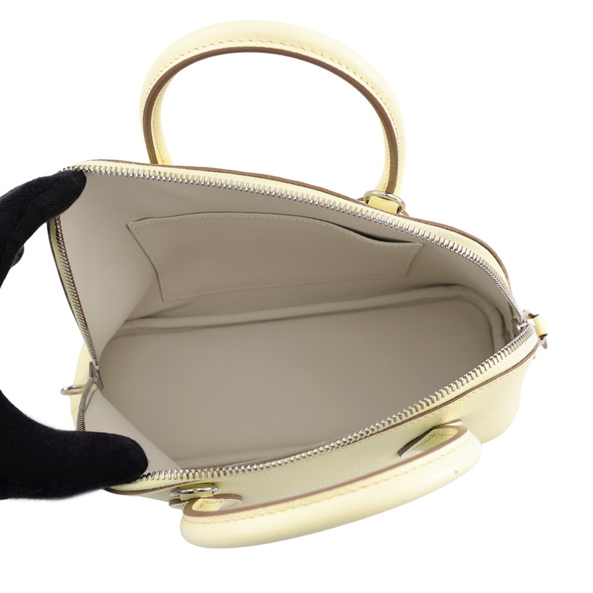 Hermes Bolide Jaune Epsom Leather Handbag Shoulder Bag (Pre-Owned)