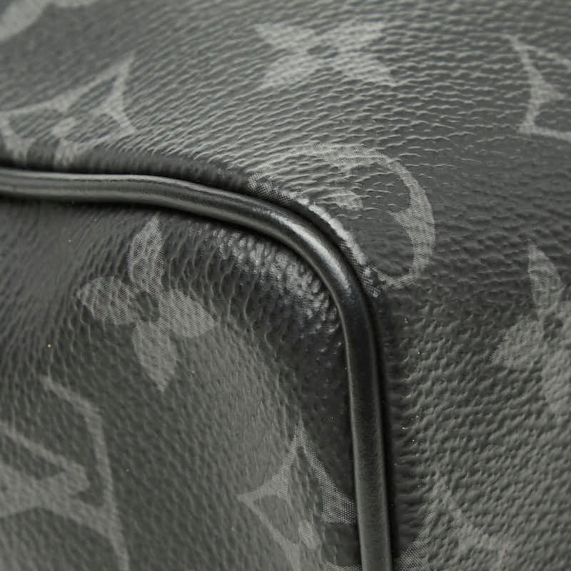 Louis Vuitton Monogram Eclipse Black Pvc Leather Shoulder Bag (Pre-Owned)