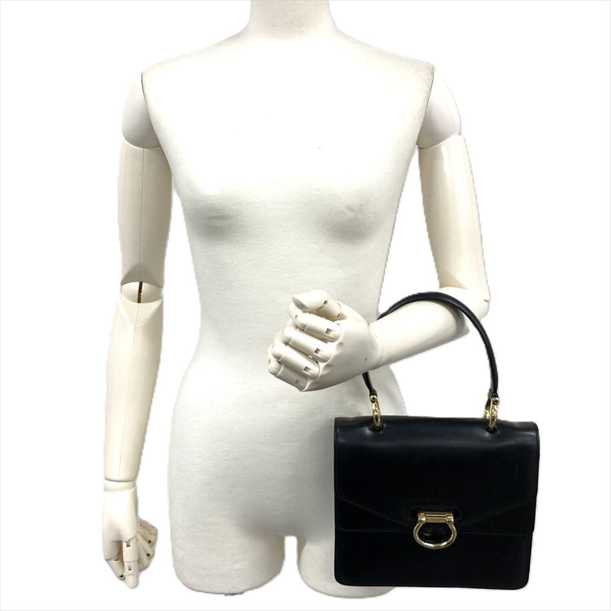 Celine Black Leather Handbag (Pre-Owned)