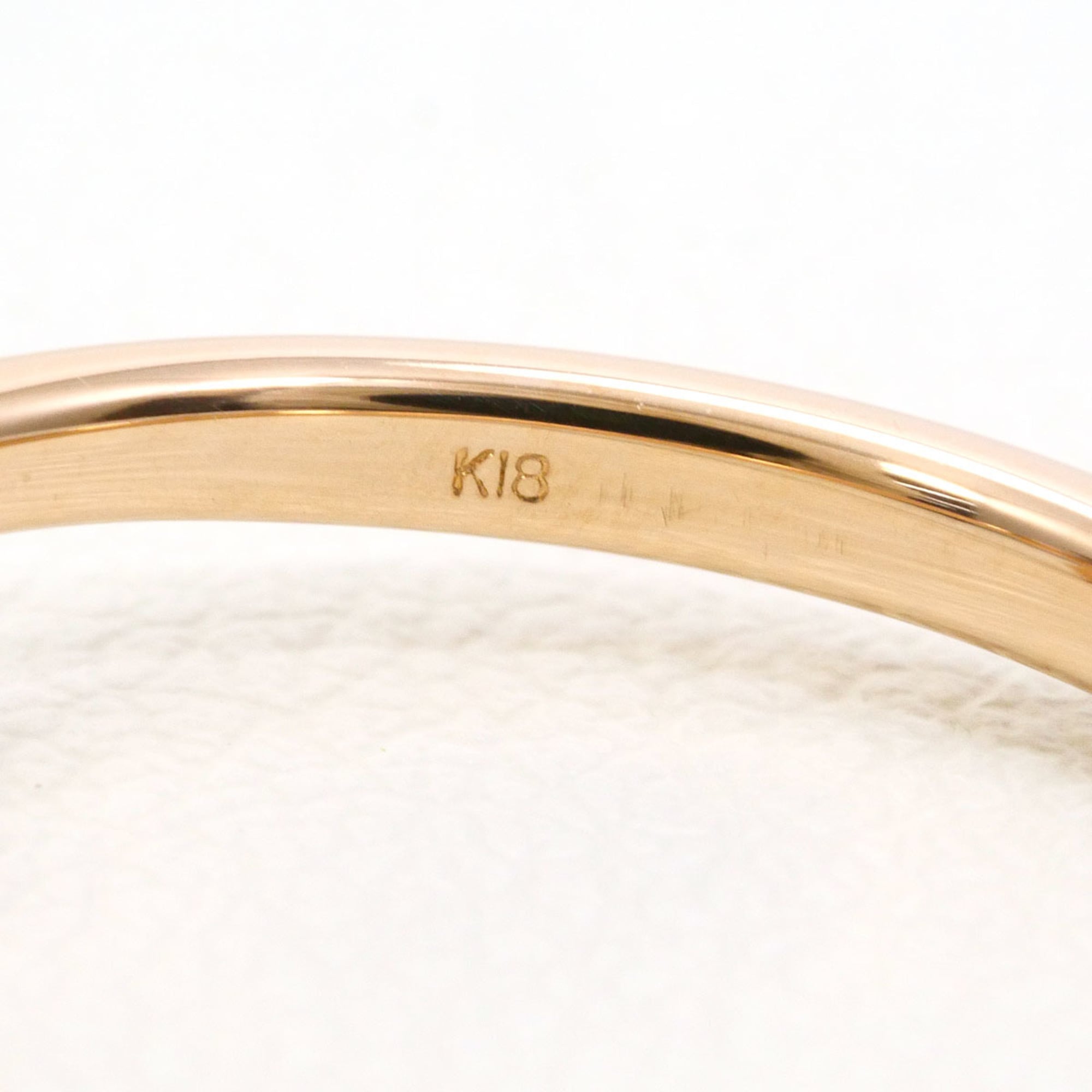 Unbranded Pink Gold Pink Gold (18K) Band Ring (Pre-Owned)