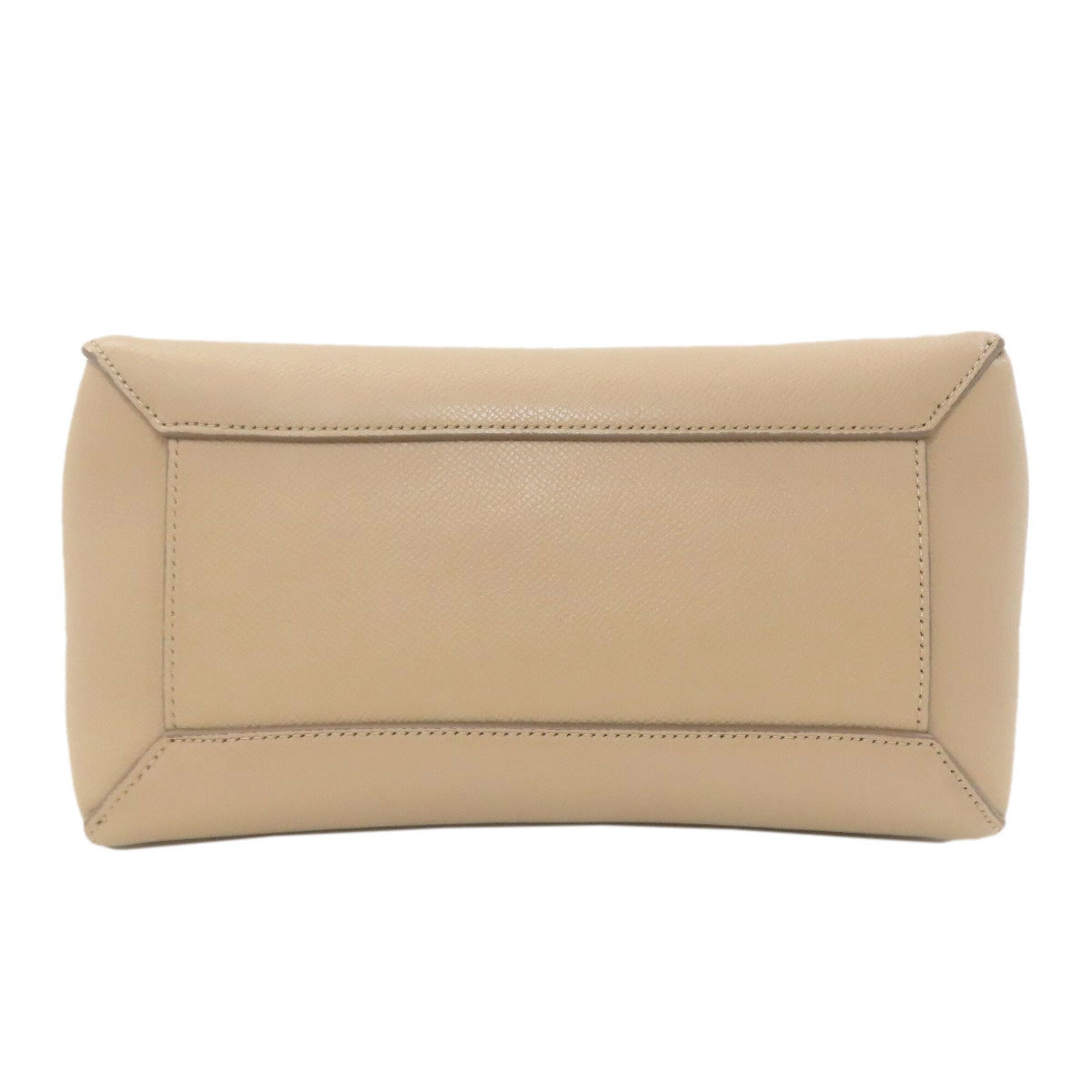Celine Beige Leather Handbag (Pre-Owned)