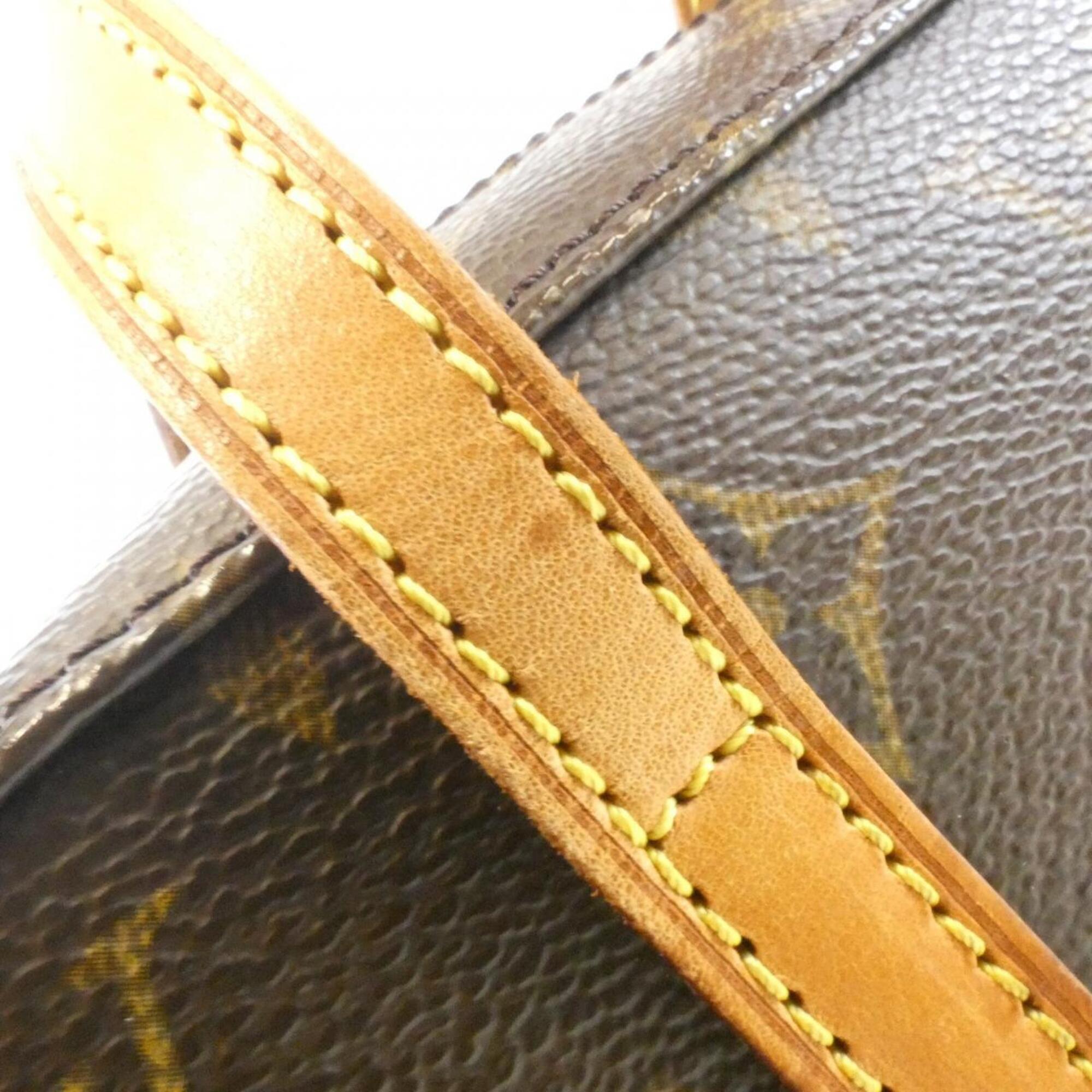 Louis Vuitton Marron Coated Canvas Handbag (Pre-Owned)