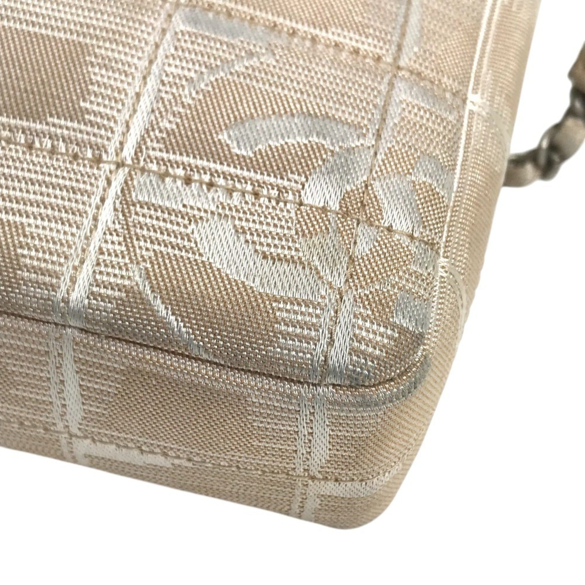 Chanel Beige New Travel Line Shoulder Bag (Pre-Owned)