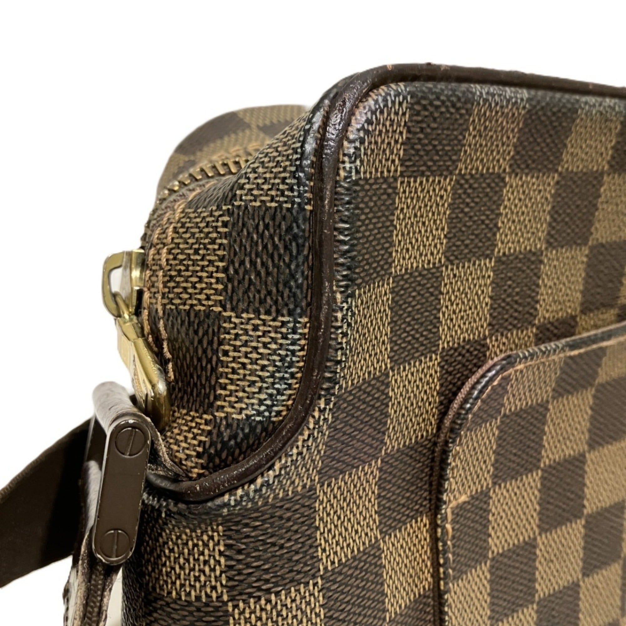 Louis Vuitton Brown Damier Canvas Shoulder Bag (Pre-Owned)