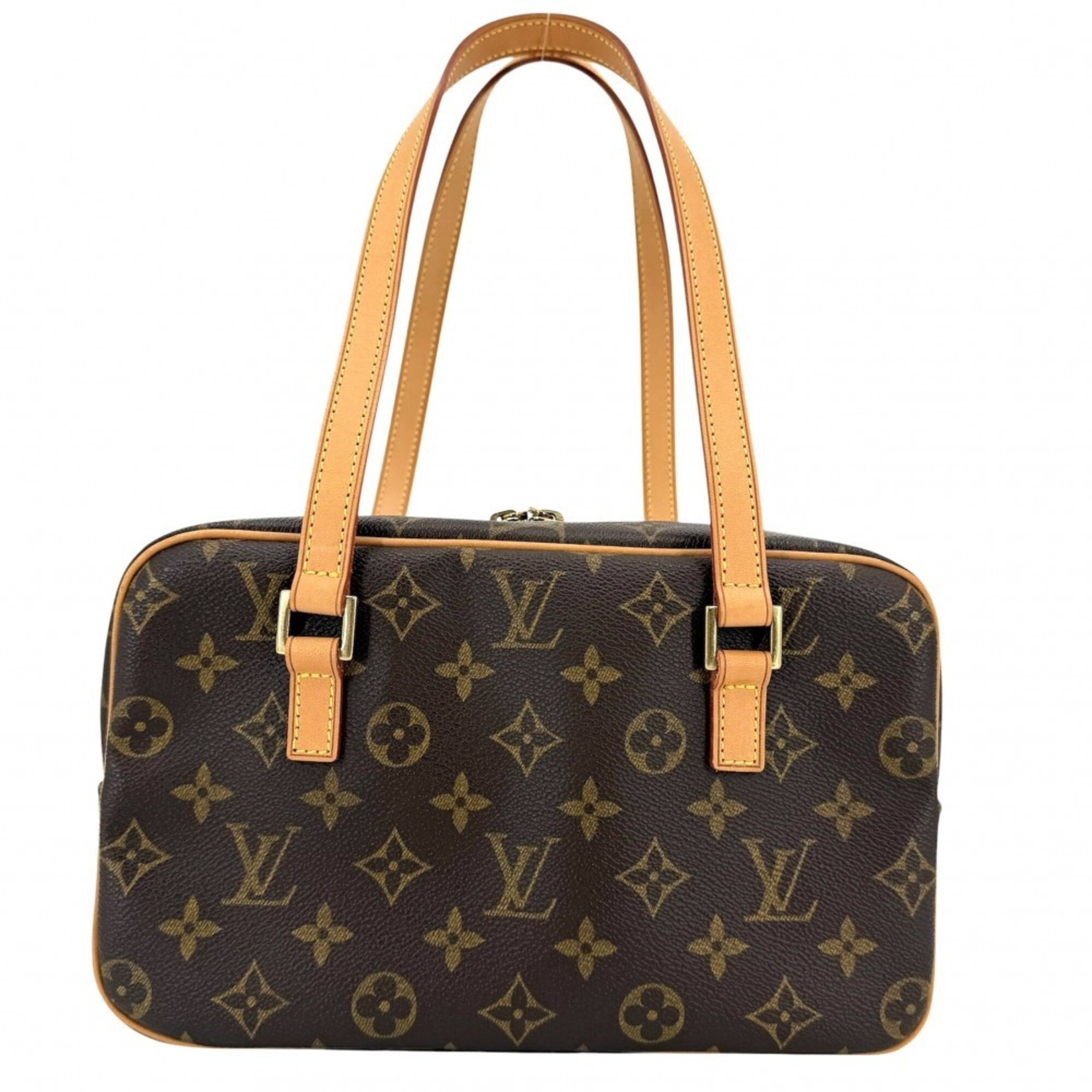 Louis Vuitton Brown Monogram White Monogram Handbag (Pre-Owned)