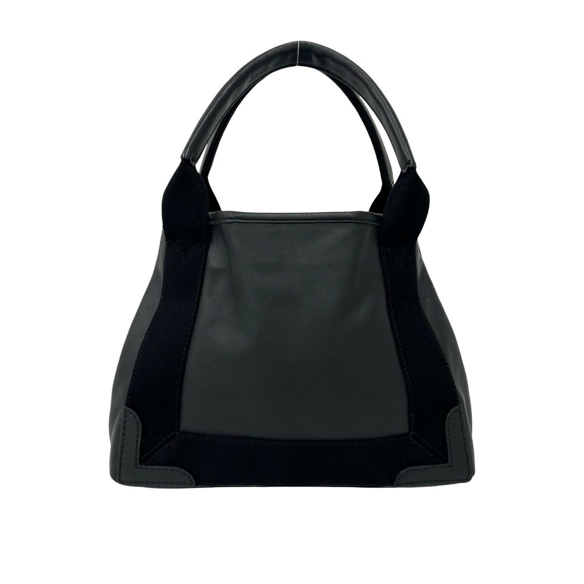 Balenciaga Black Leather Handbag Pouch Shoulder Bag (Pre-Owned)