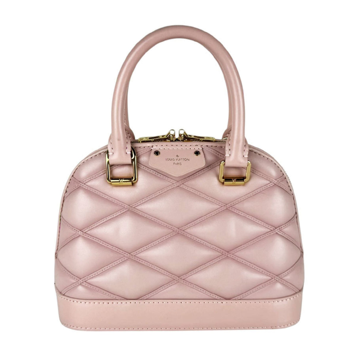 Louis Vuitton Pink Leather Handbag Shoulder Bag (Pre-Owned)