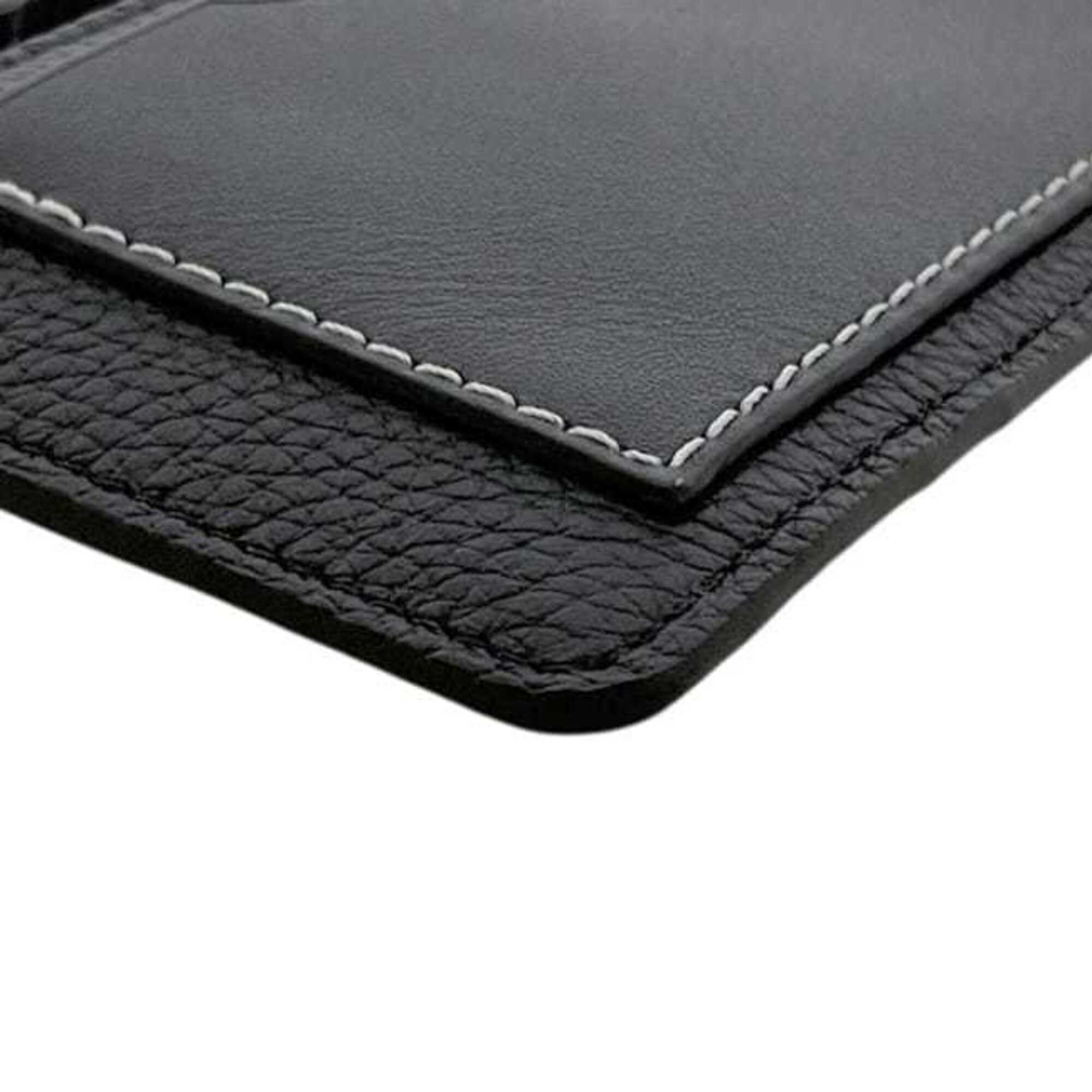 Loewe Black Leather Coin Purse/Coin Case (Pre-Owned)