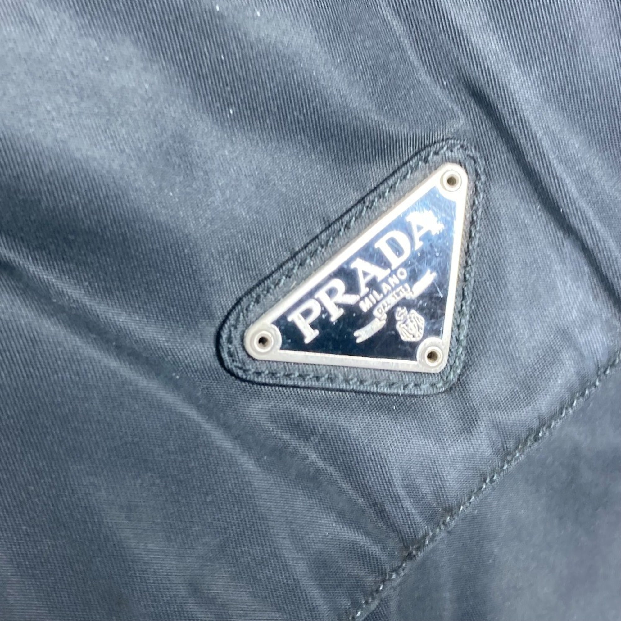 Prada Black Cloth Backpack (Pre-Owned)