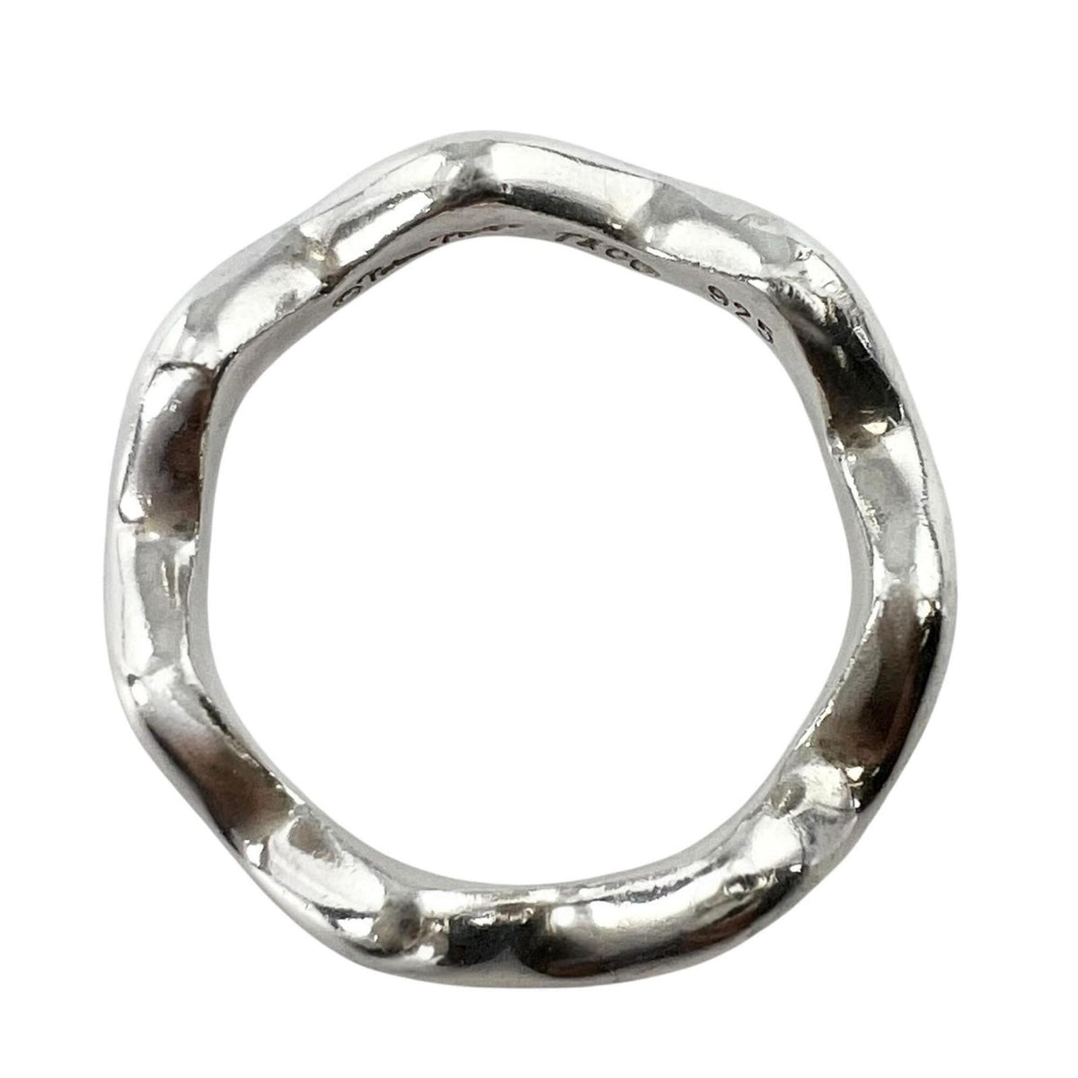 Tiffany Silver Silver 925 Band Ring (Pre-Owned)