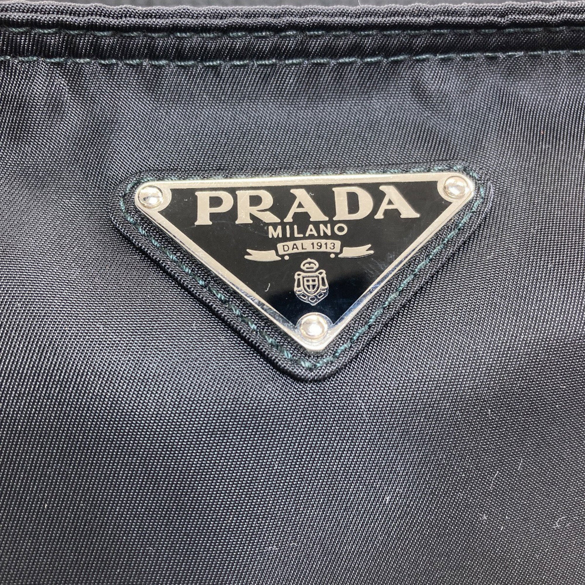 Prada Black Nylon Handbag (Pre-Owned)