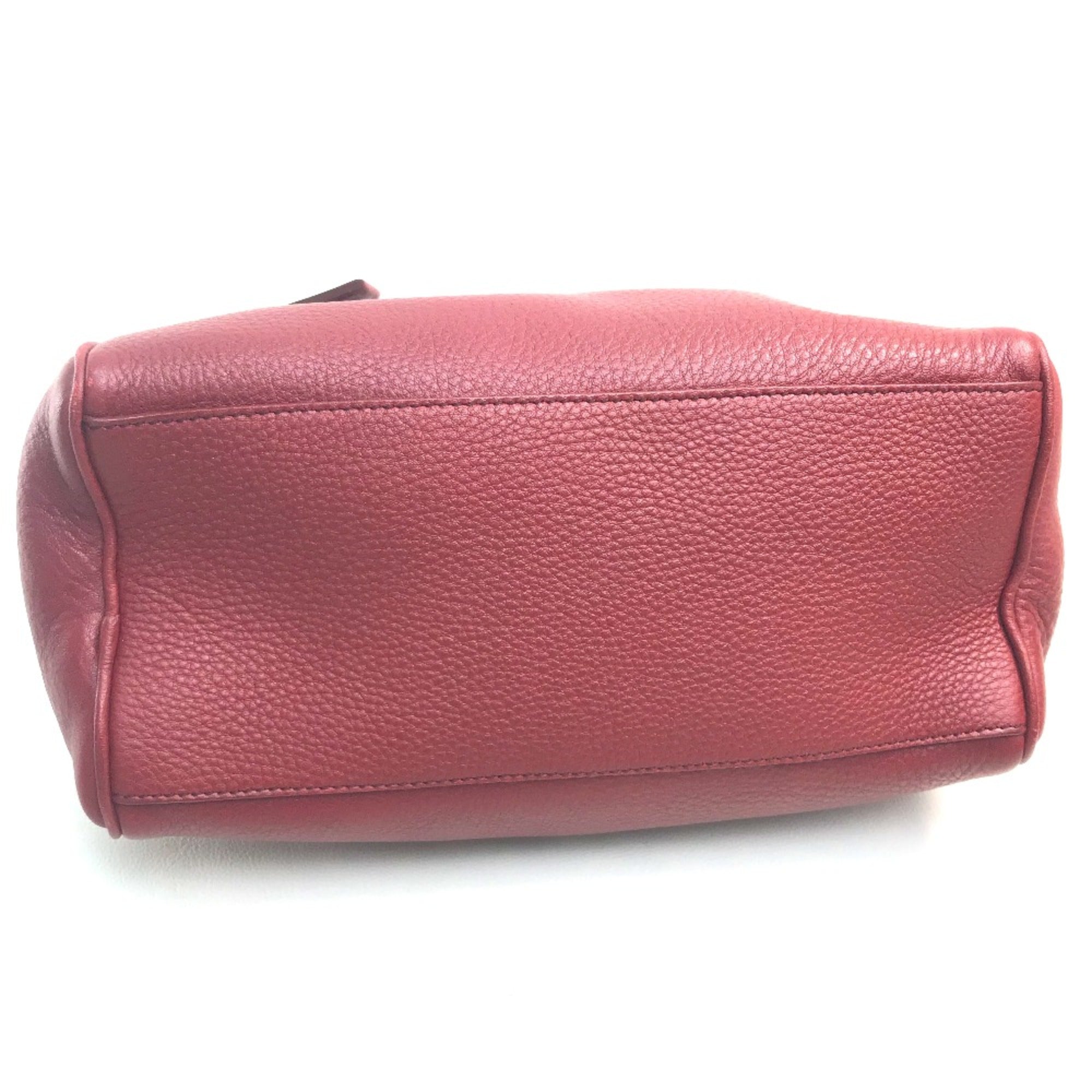 Prada Red Leather Pouch (Pre-Owned)