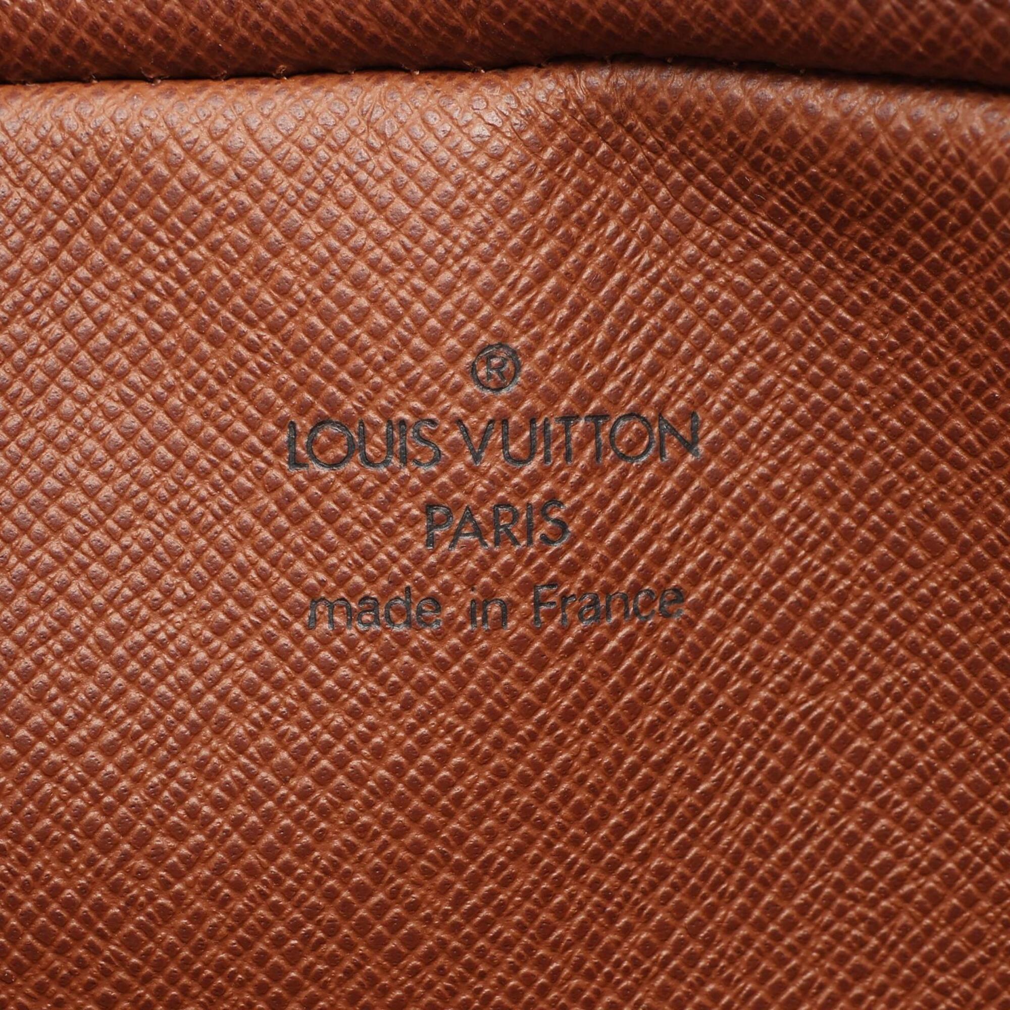 Louis Vuitton Brown Monogram Coated Canvas Handbag Shoulder Bag (Pre-Owned)