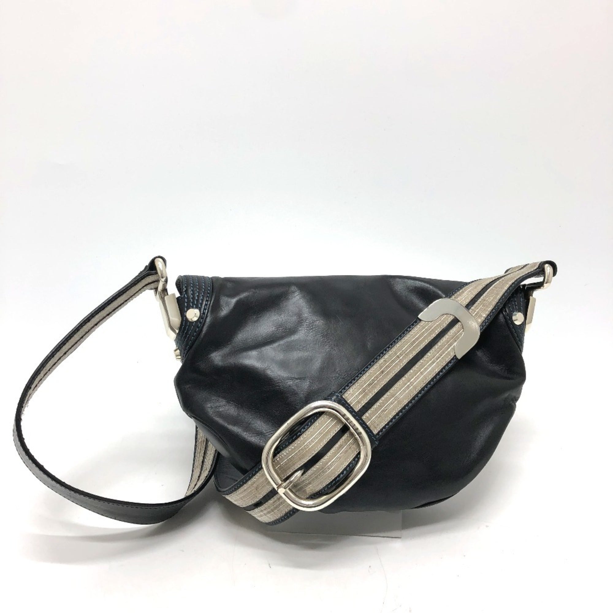 Celine Black Leather Shoulder Bag (Pre-Owned)