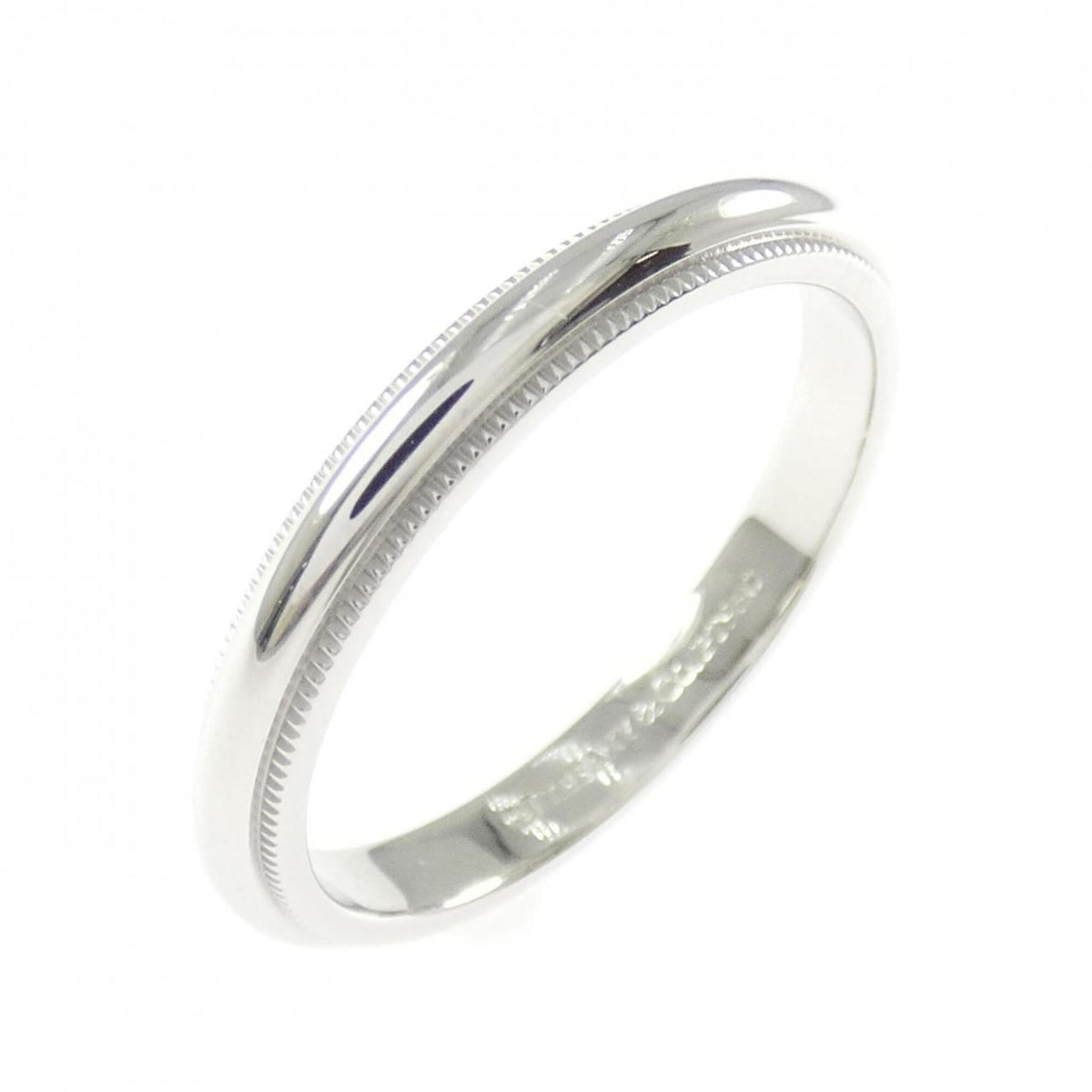 Tiffany Platinum 950 Band Ring (Pre-Owned)