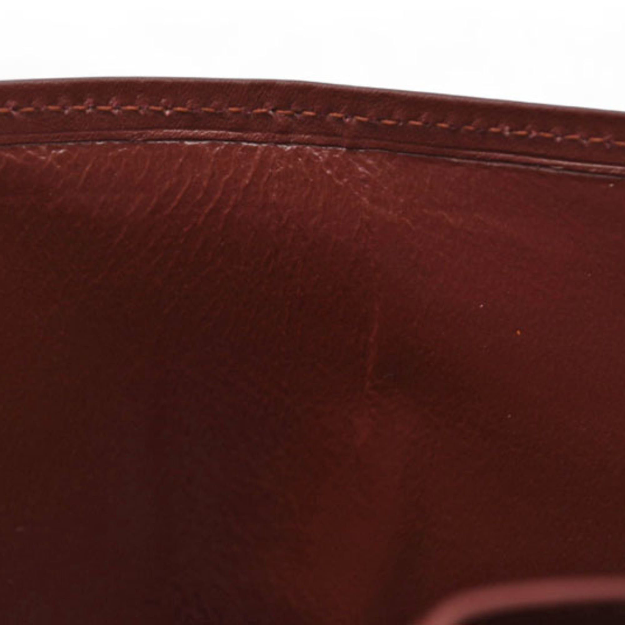 Cartier Must Bordeaux Wallet (Bi-Fold) (Pre-Owned)