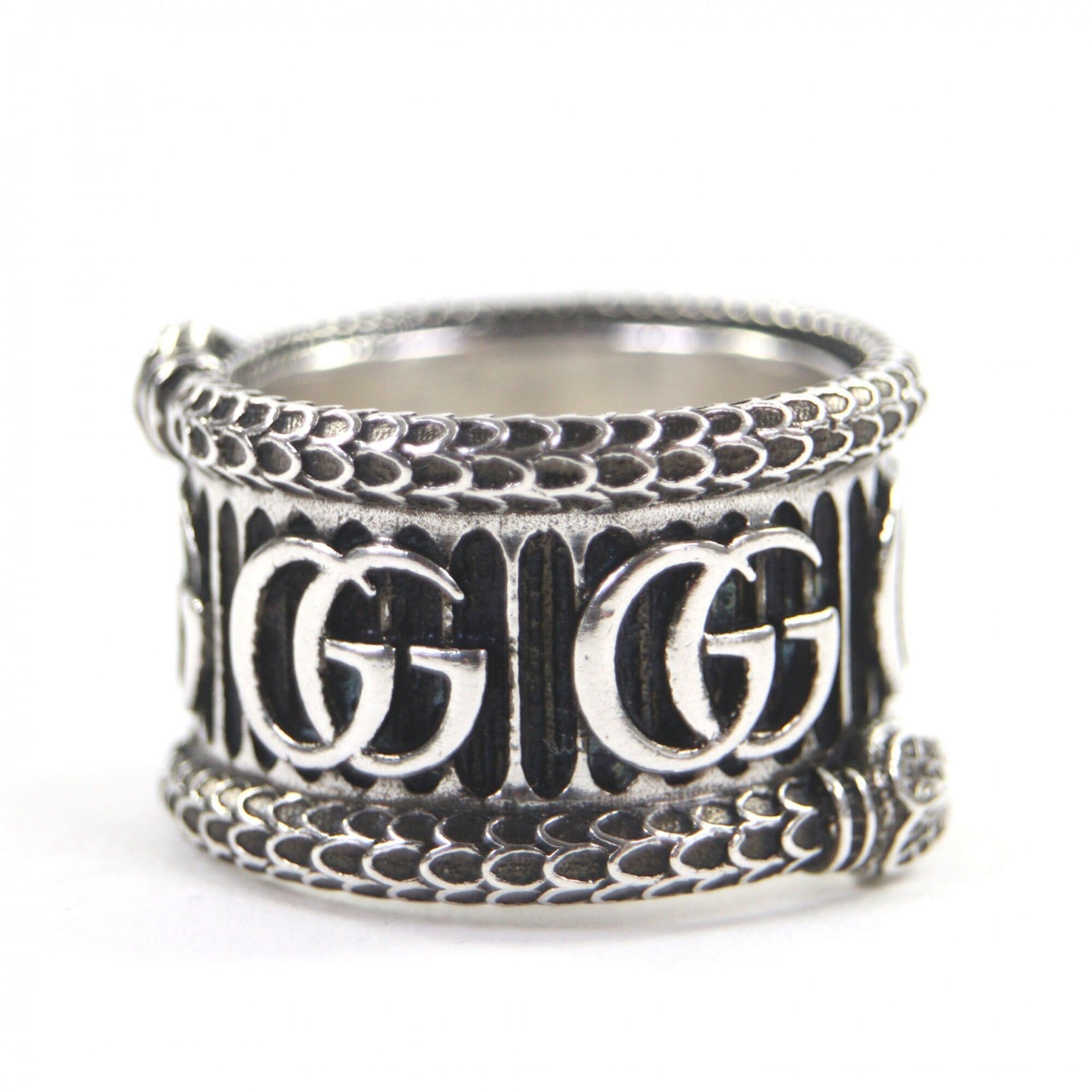 Gucci Silver Silver 925 Band Ring (Pre-Owned)