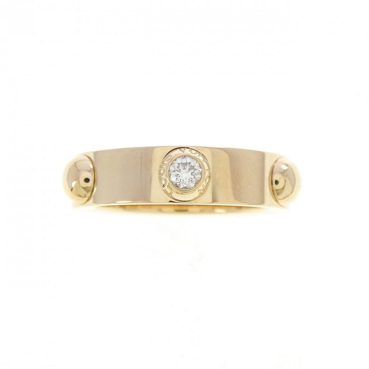 Louis Vuitton Yellow Gold Yellow Gold (18K) Band Ring (Pre-Owned)