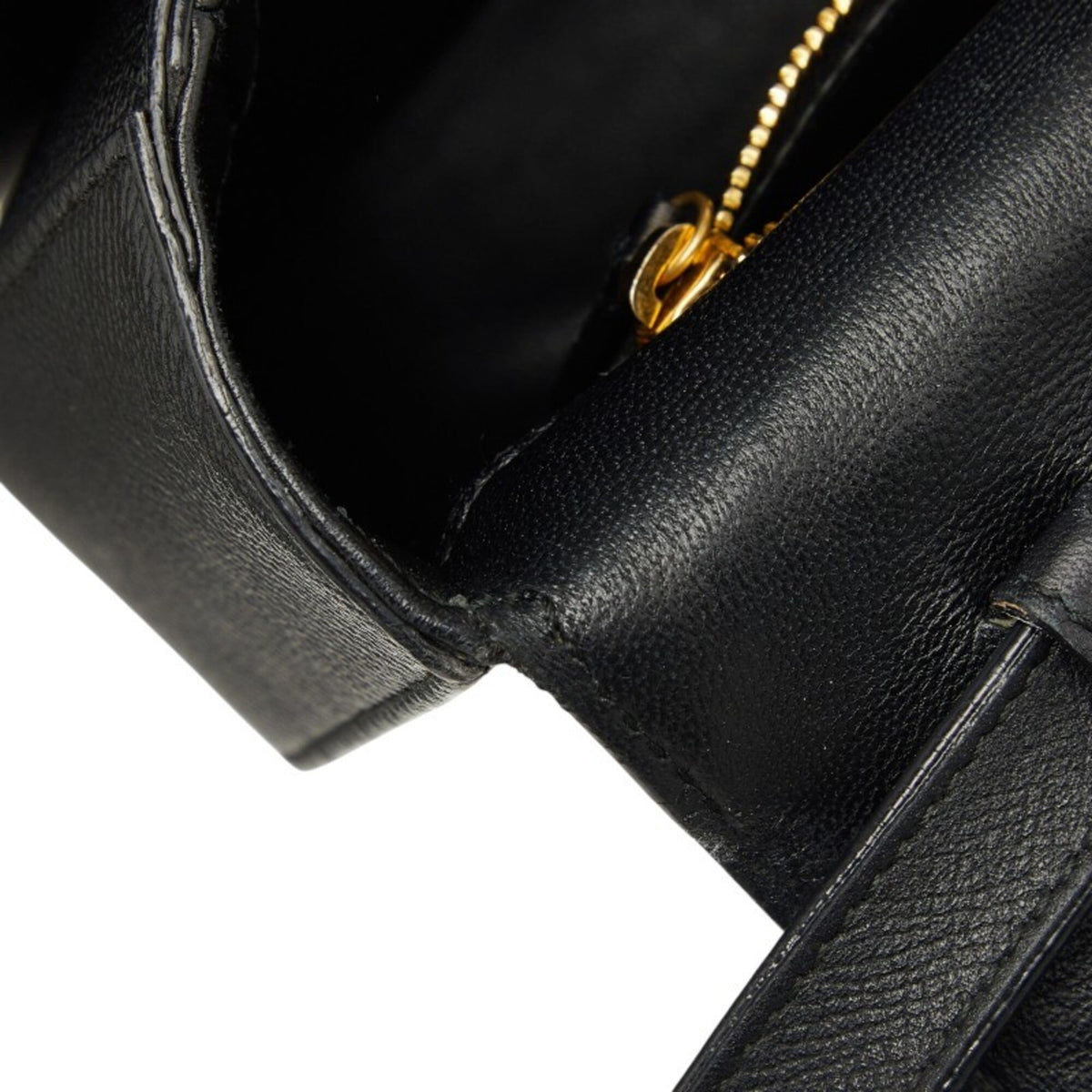 Balenciaga Navy White Leather Shoulder Bag (Pre-Owned)