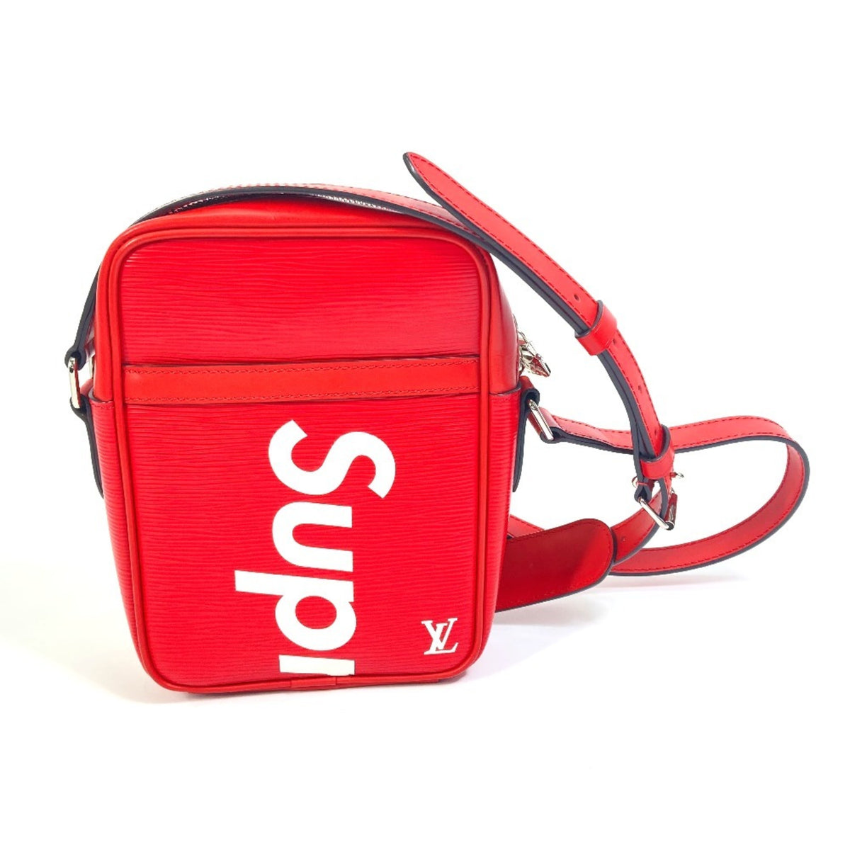 Louis Vuitton Epi Red Color Shoulder Bag (Pre-Owned)