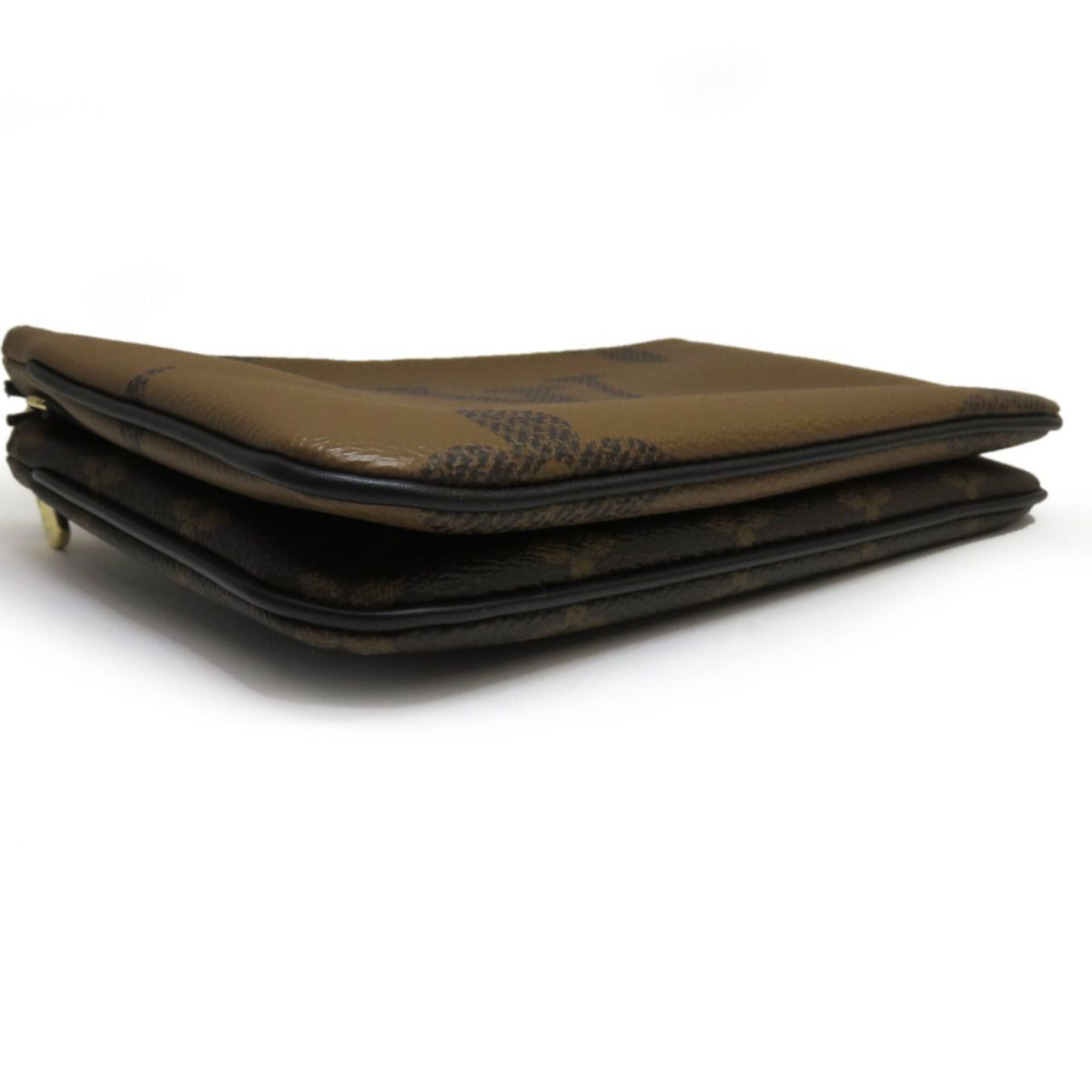 Louis Vuitton Galle Marron Monogram Monogram Monogram Reverse Pochette Shoulder Bag (Pre-Owned)